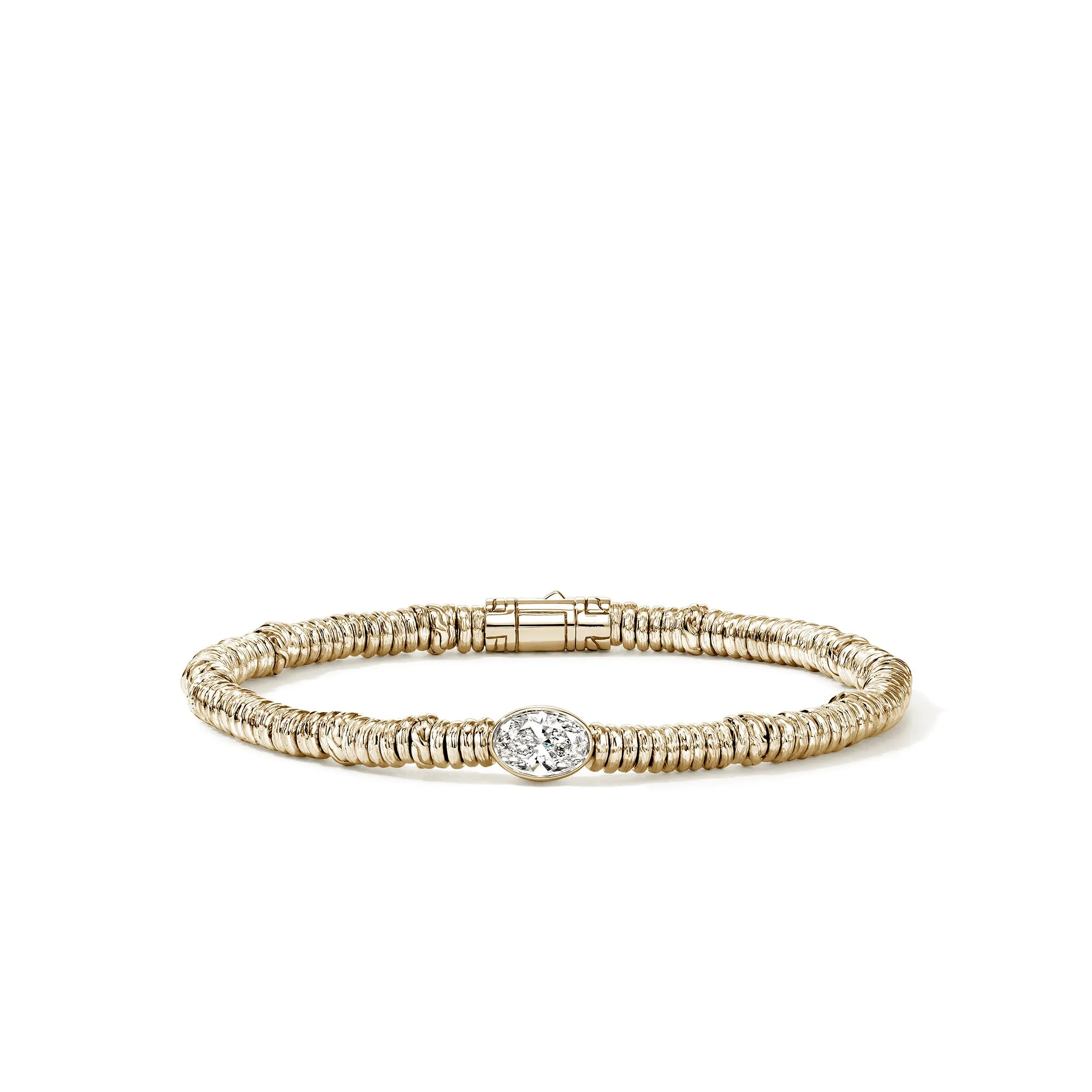 JH Lovestruck™ Heishi Bracelet, Gold, Diamond, 1.0TCW|BUGGX43036LGD sold by John Hardy