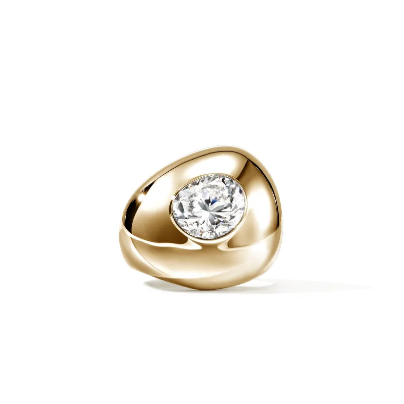 JH Lovestruck™ Pebble Ring, Gold, Diamond, 4.0TCW|RGGX43016LGD sold by John Hardy