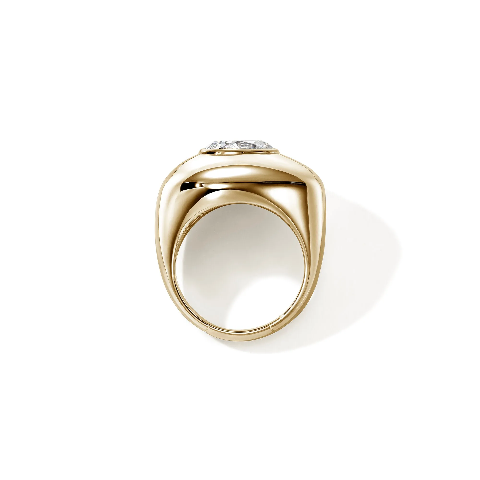 JH Lovestruck™ Pebble Ring, Gold, Diamond, 4.0TCW|RGGX43016LGD sold by John Hardy product image thumbnail 4