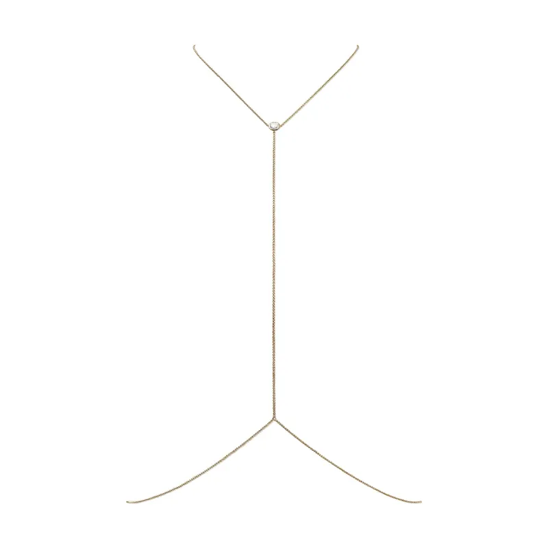 JH Lovestruck™ Body Chain, Gold, Diamond, 1.25TCW|NGGX43021LGD sold by John Hardy