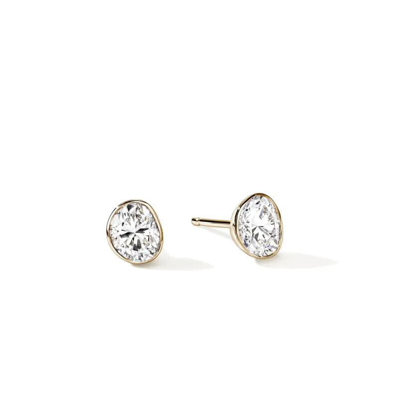 JH Lovestruck™ Stud Earrings, Gold, Diamonds, 1.5TCW|EGGX43008LGD sold by John Hardy