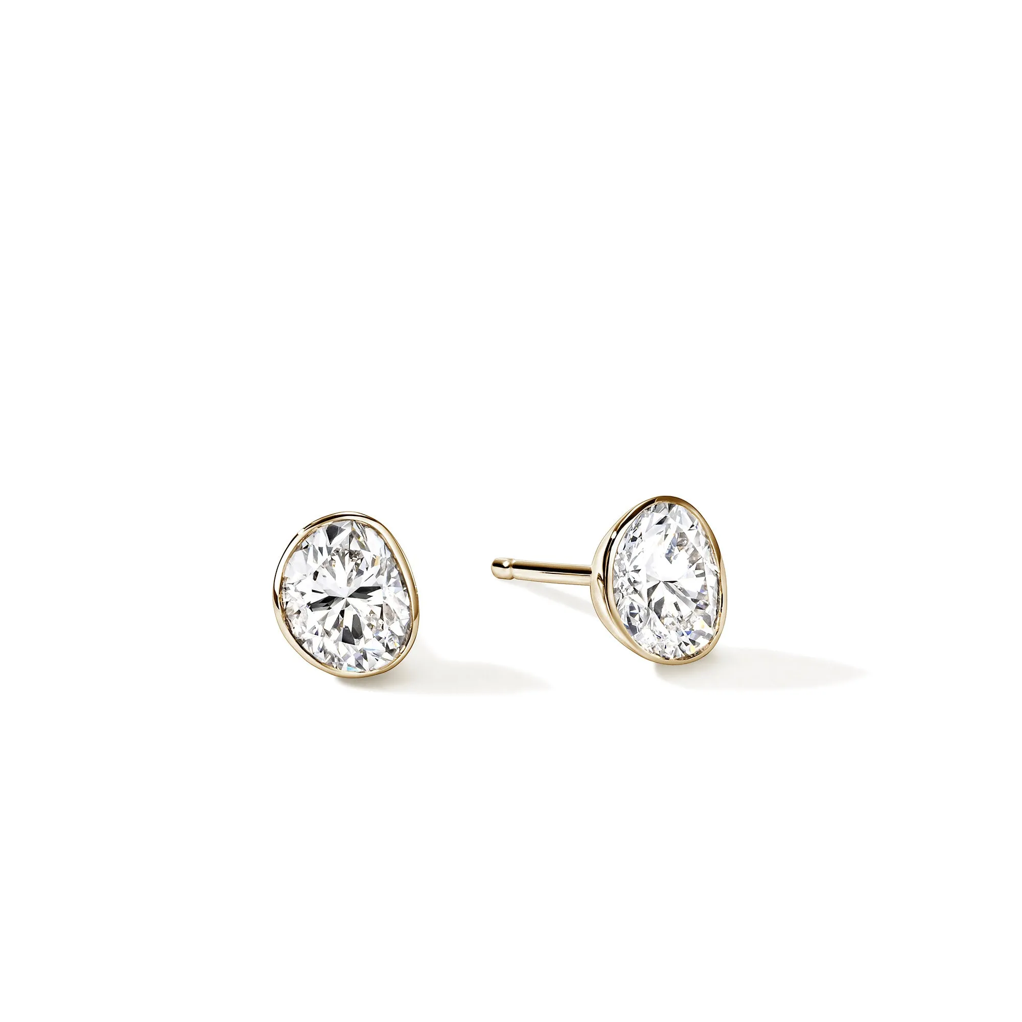 JH Lovestruck™ Stud Earrings, Gold, Diamonds, 1.5TCW|EGGX43008LGD sold by John Hardy