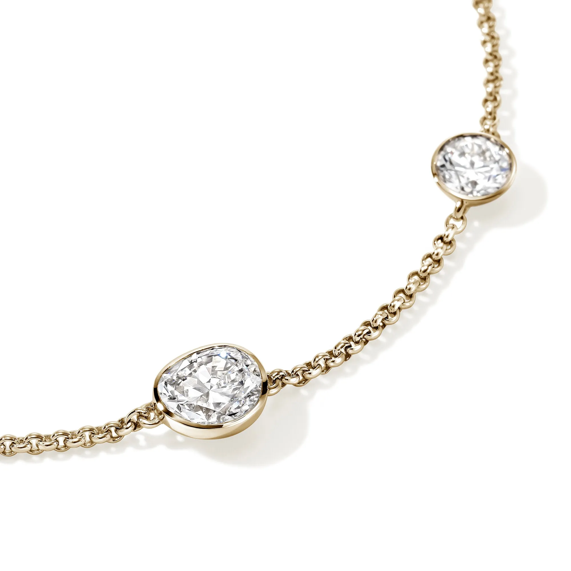 JH Lovestruck™ Station Bracelet, Gold, Diamonds, 1.45TCW|BUGGX43019LGD sold by John Hardy product image thumbnail 2