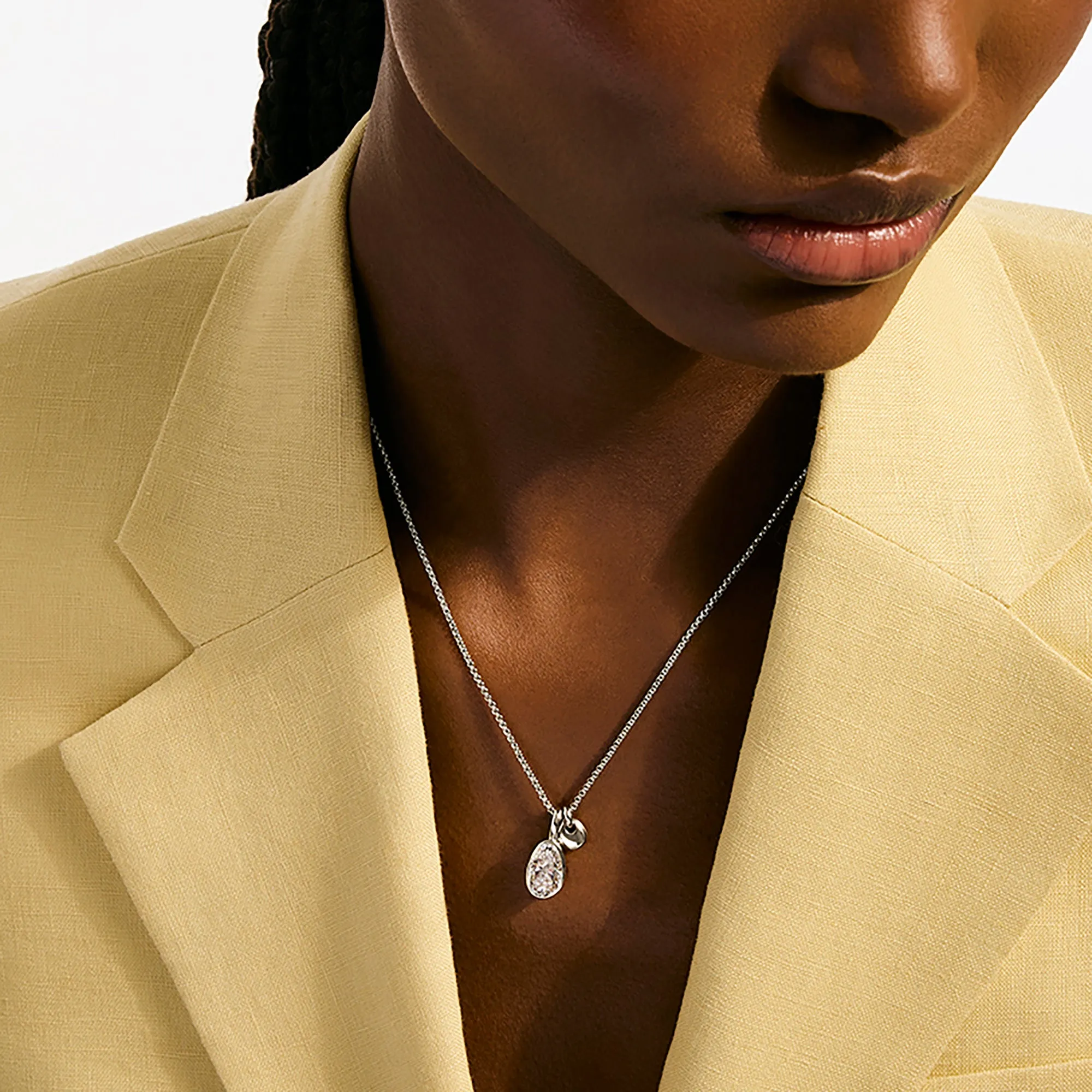 JH Lovestruck™ Pendant Necklace, Sterling Silver, Diamond, 3.25TCW|NBP43017LGD sold by John Hardy product image thumbnail 4