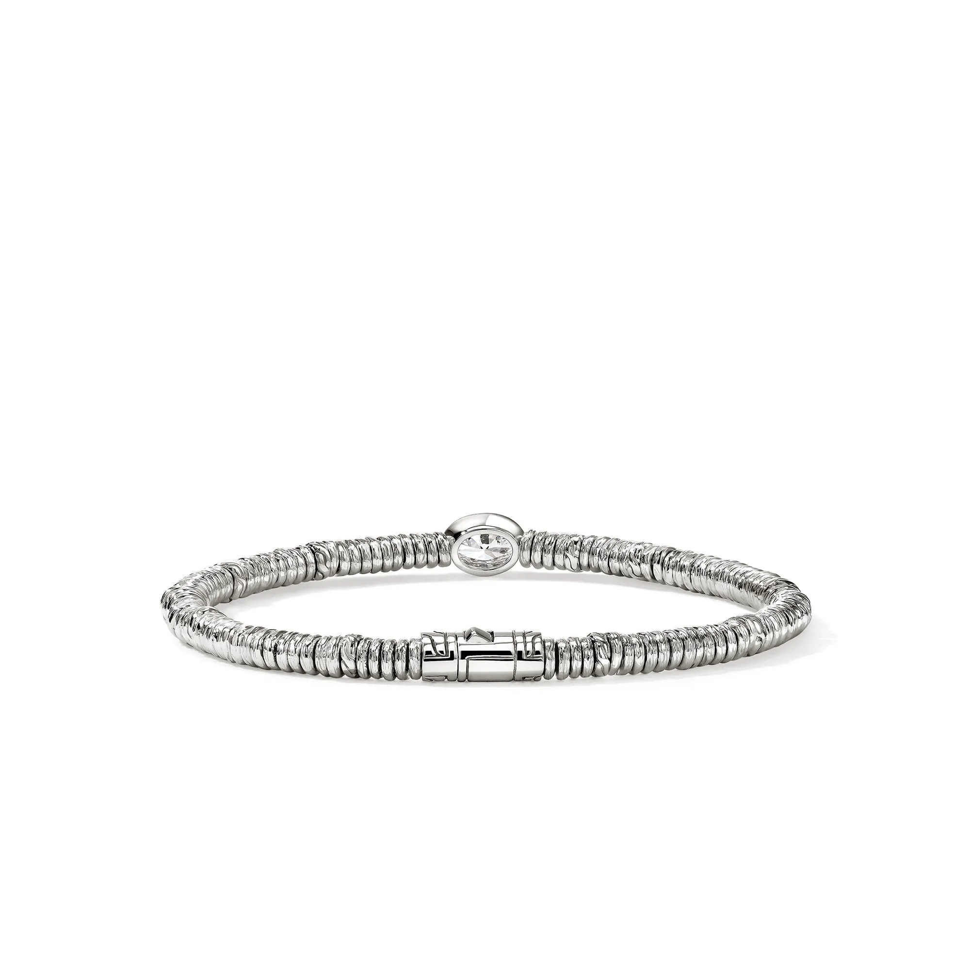 JH Lovestruck™ Heishi Bracelet, Sterling Silver, Diamond, 1.0TCW|BUP43036LGD sold by John Hardy product image thumbnail 3
