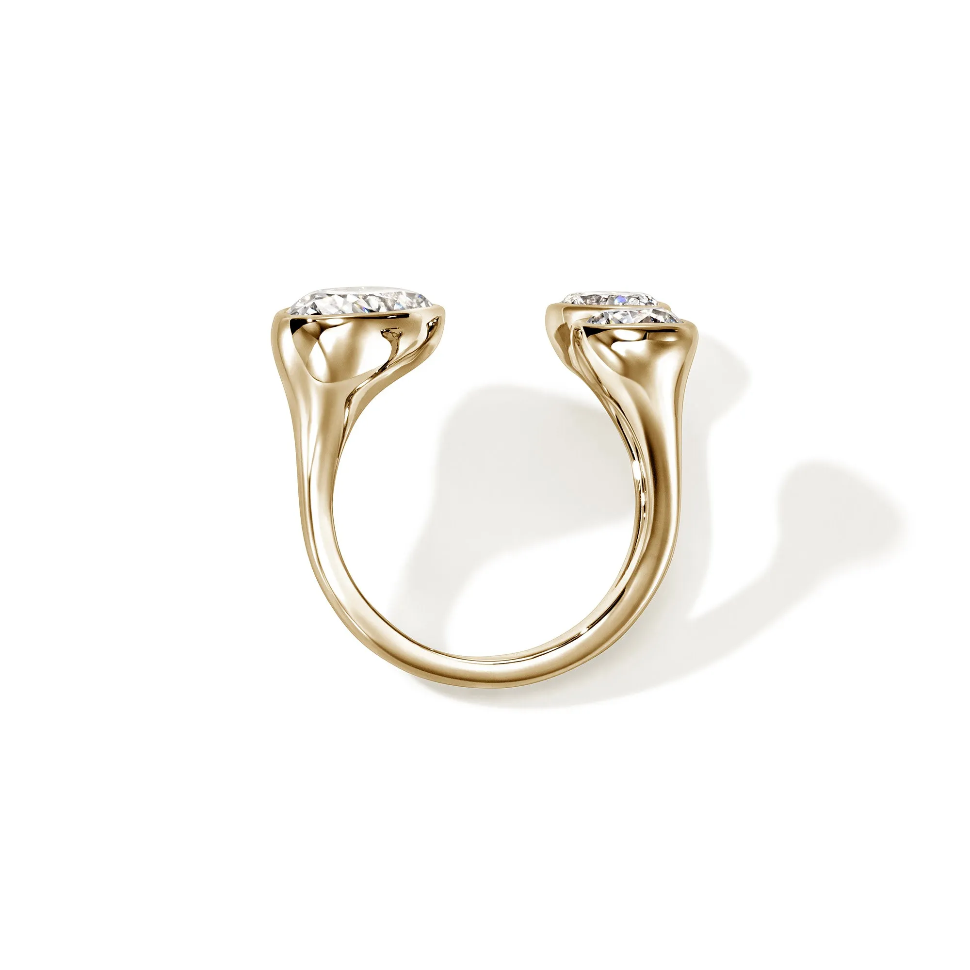 JH Lovestruck™ Open Ring, Gold, Diamonds, 4.0TCW|RGGX43029LGD sold by John Hardy product image thumbnail 4