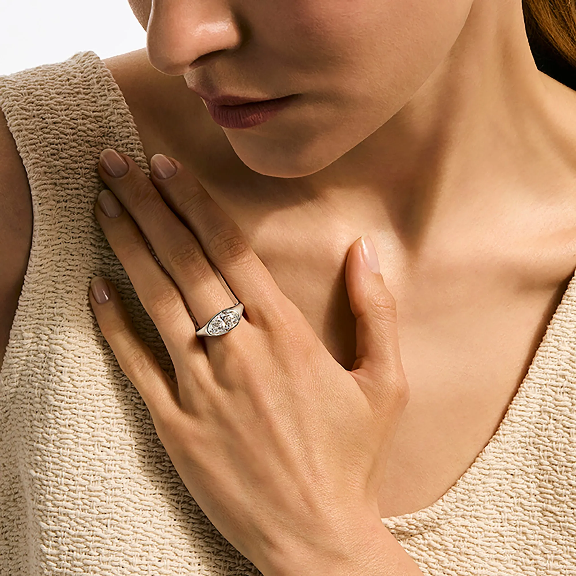 JH Lovestruck™ Ring, Sterling Silver, Diamond, 3.25TCW|RBP43012LGD sold by John Hardy product image thumbnail 5