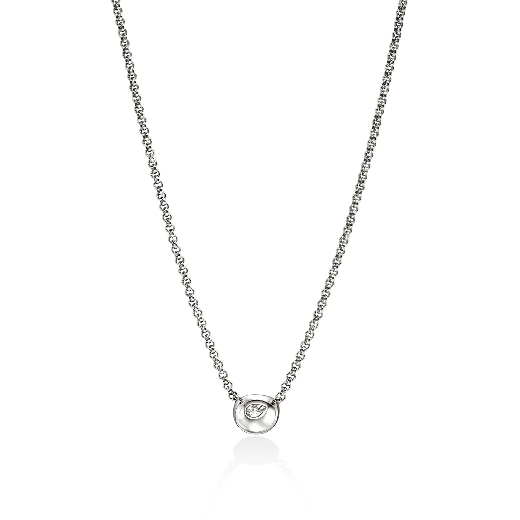 JH Lovestruck™ Necklace, Sterling Silver, Diamond, .75TCW|NBP43000LGD sold by John Hardy product image thumbnail 3