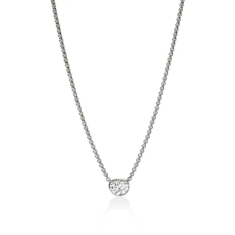 JH Lovestruck™ Necklace, Sterling Silver, Diamond, .75TCW|NBP43000LGD sold by John Hardy
