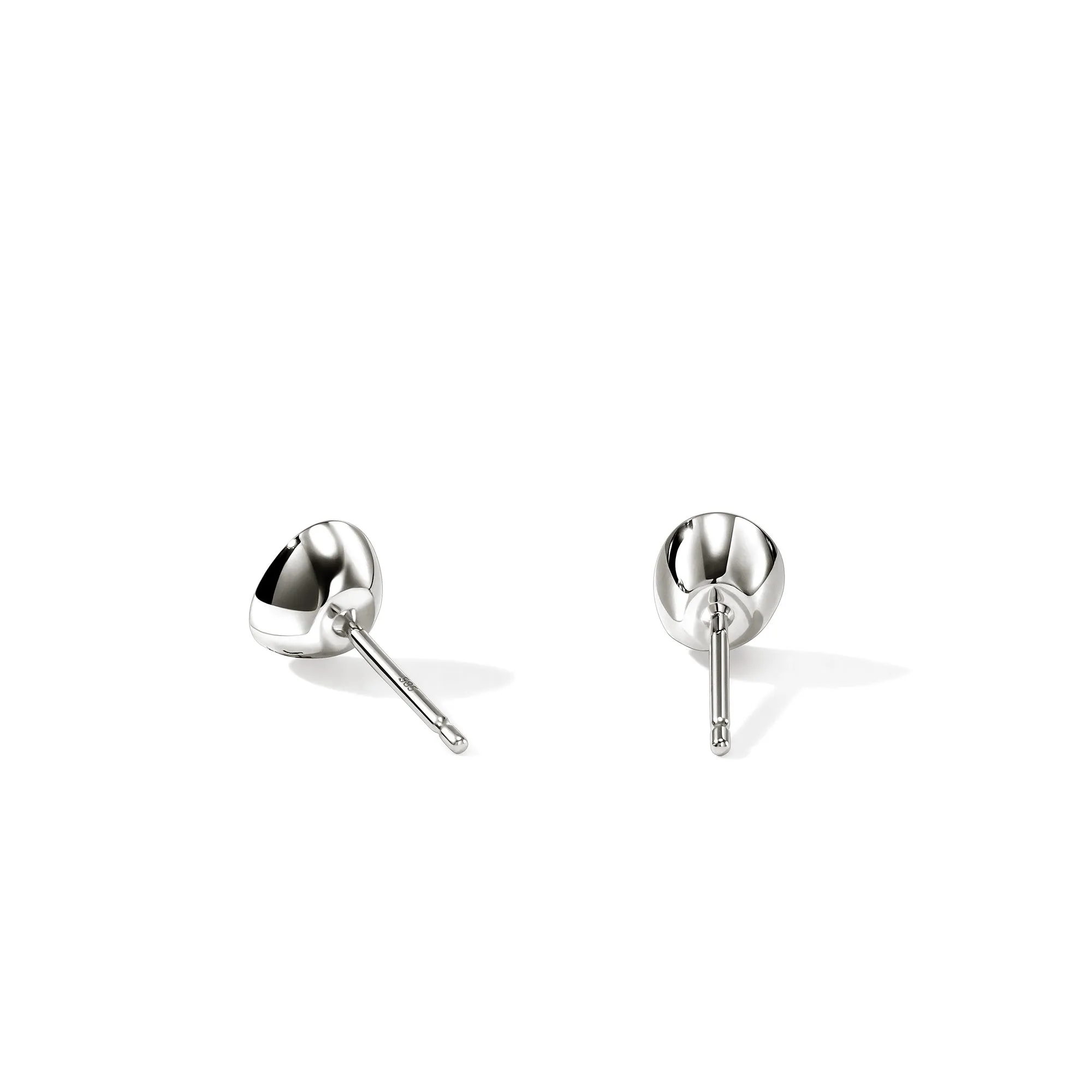 JH Lovestruck™ Stud Earrings, Sterling Silver, Diamonds, 1.5TCW|EBP43008LGD sold by John Hardy product image thumbnail 3