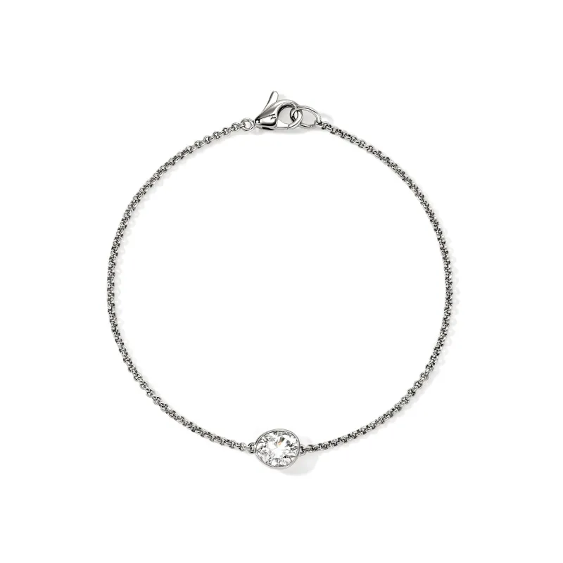 JH Lovestruck™ Bracelet, Sterling Silver, Diamond, .75TCW|BUP43005LGD sold by John Hardy
