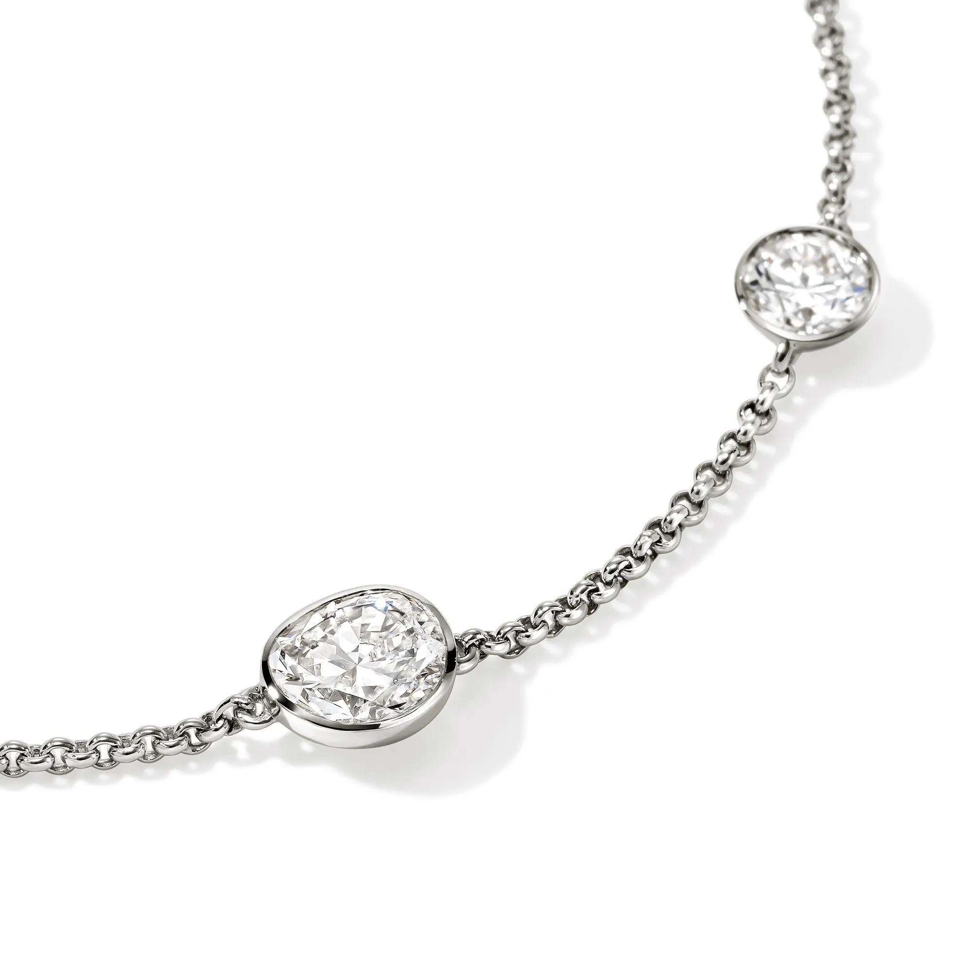 JH Lovestruck™ Station Bracelet, Sterling Silver, Diamonds, 1.45TCW|BUP43019LGD sold by John Hardy product image thumbnail 2