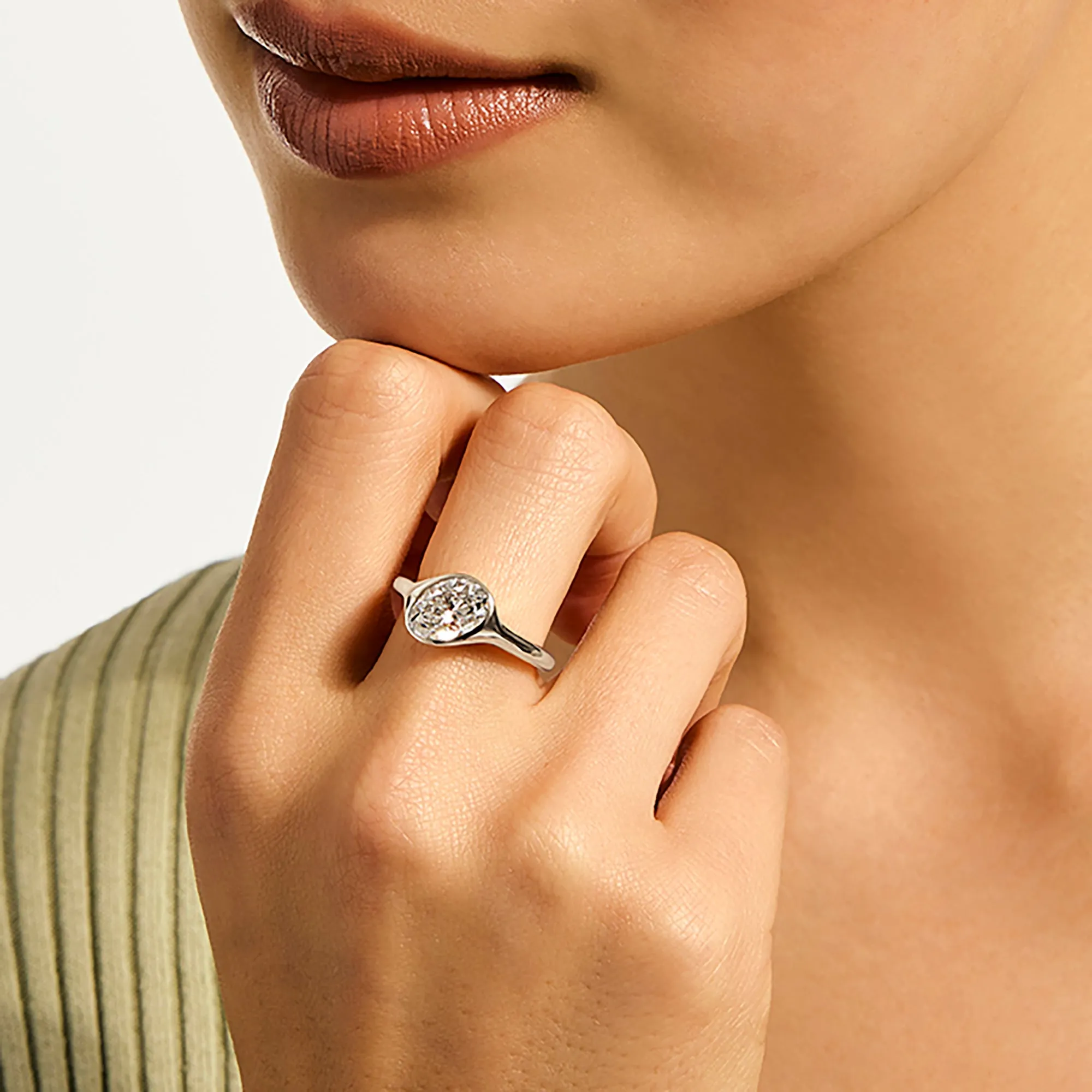 JH Lovestruck™ Ring, Sterling Silver, Diamond, 2.5TCW|RBP43011LGD sold by John Hardy product image thumbnail 5