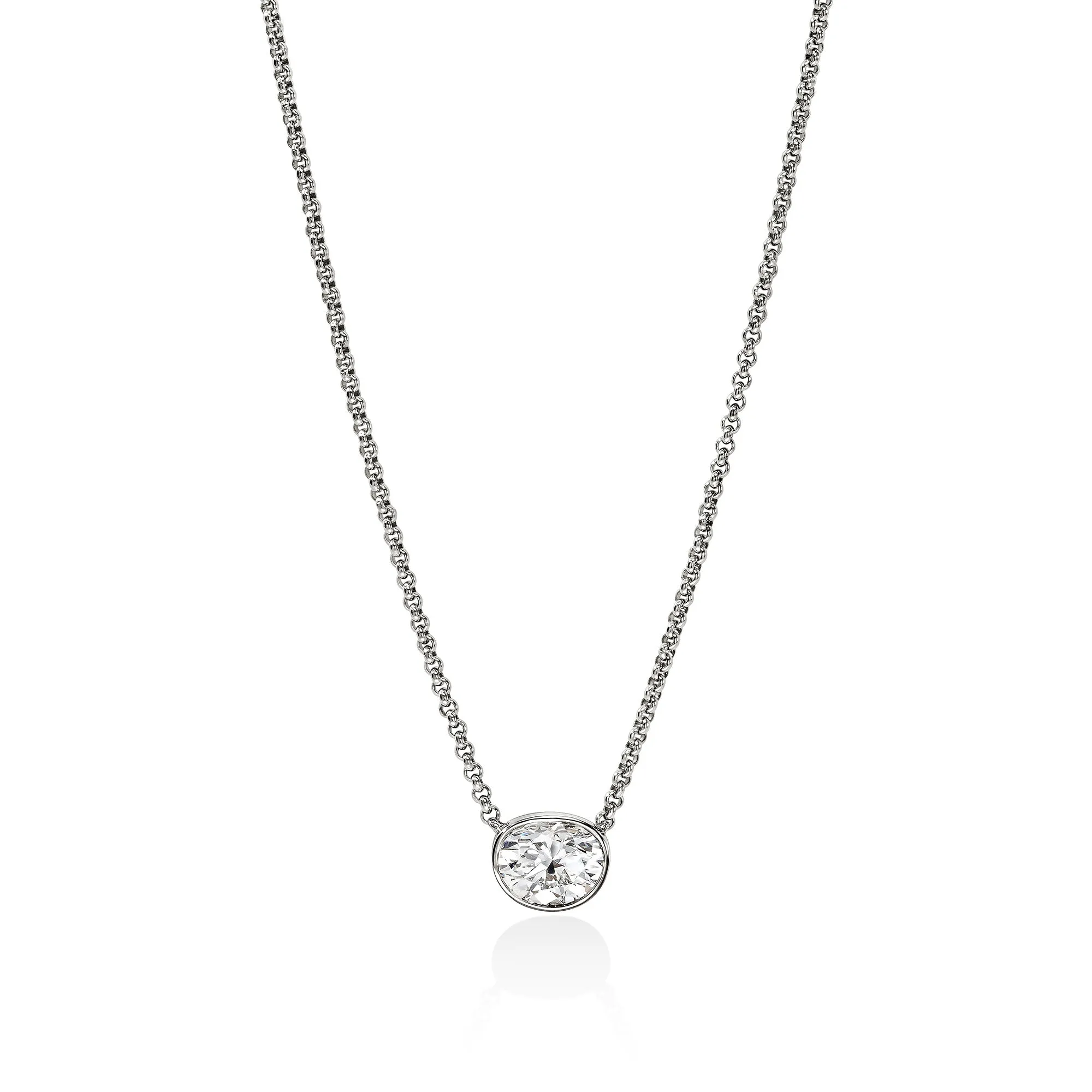 JH Lovestruck™ Necklace, Sterling Silver, Diamond, 1.25TCW|NBP43001LGD sold by John Hardy