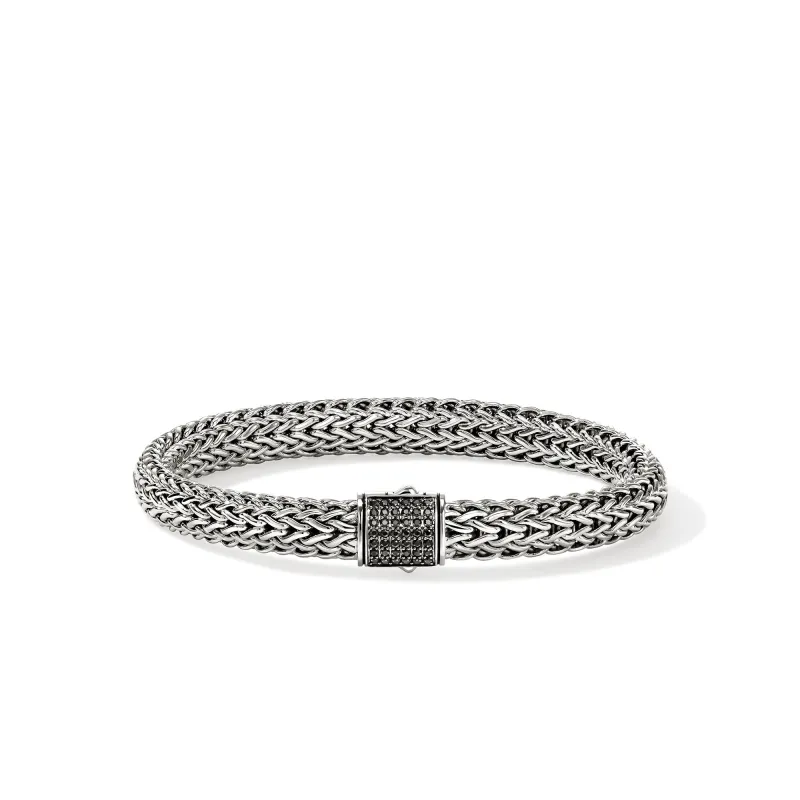 Icon Bracelet, Sterling Silver, Gemstones, 7.5MM|BUS9904004BLS sold by John Hardy