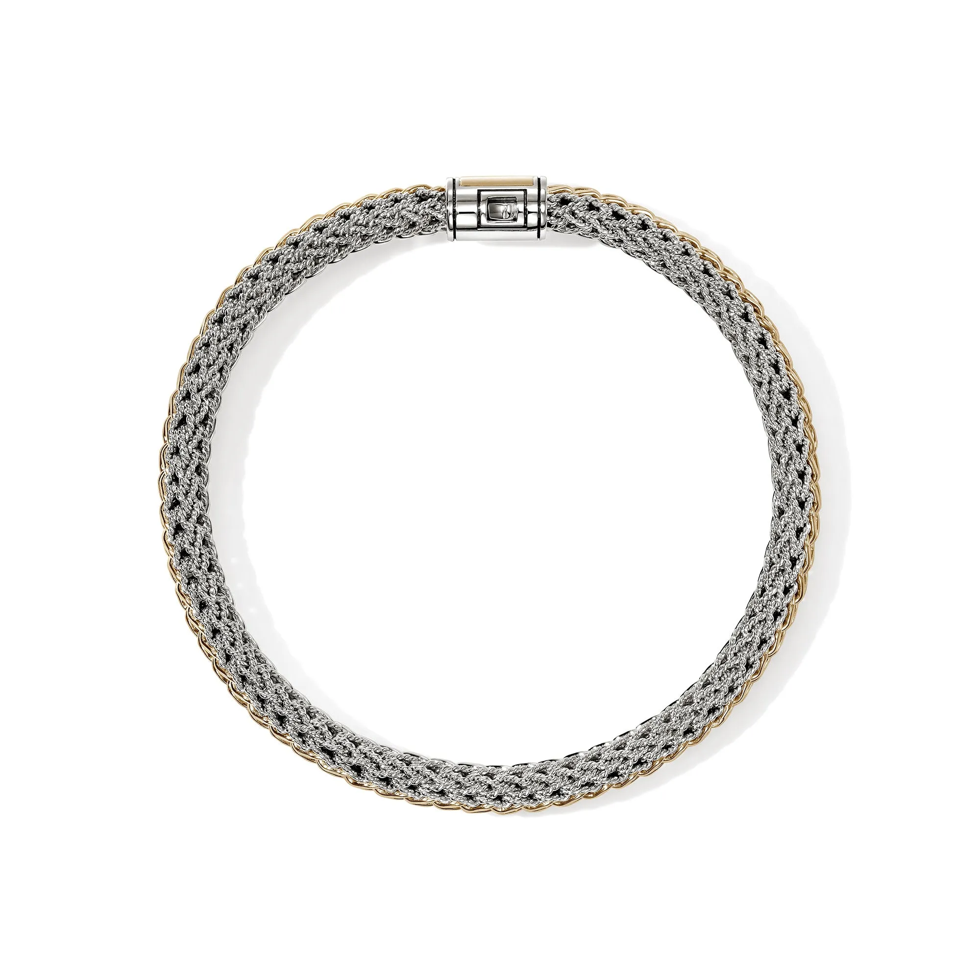 Icon Bracelet, Reversible, Gold, Sterling Silver, 6.5MM|BUZZ990905RV sold by John Hardy product image thumbnail 3