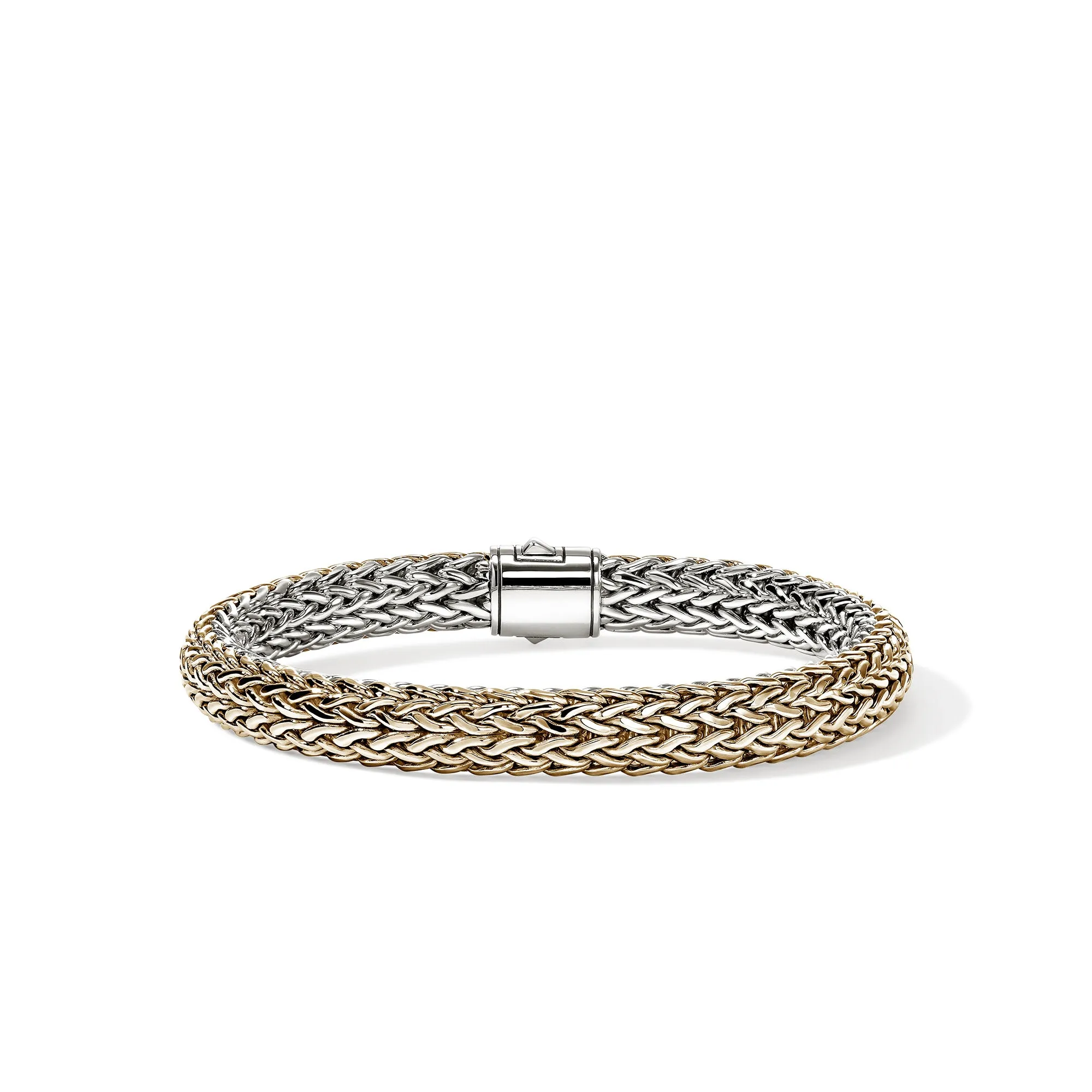 Icon Bracelet, Reversible, Gold, Sterling Silver, Diamonds, 7.5MM|BUZZP9904002RVDI sold by John Hardy product image thumbnail 4