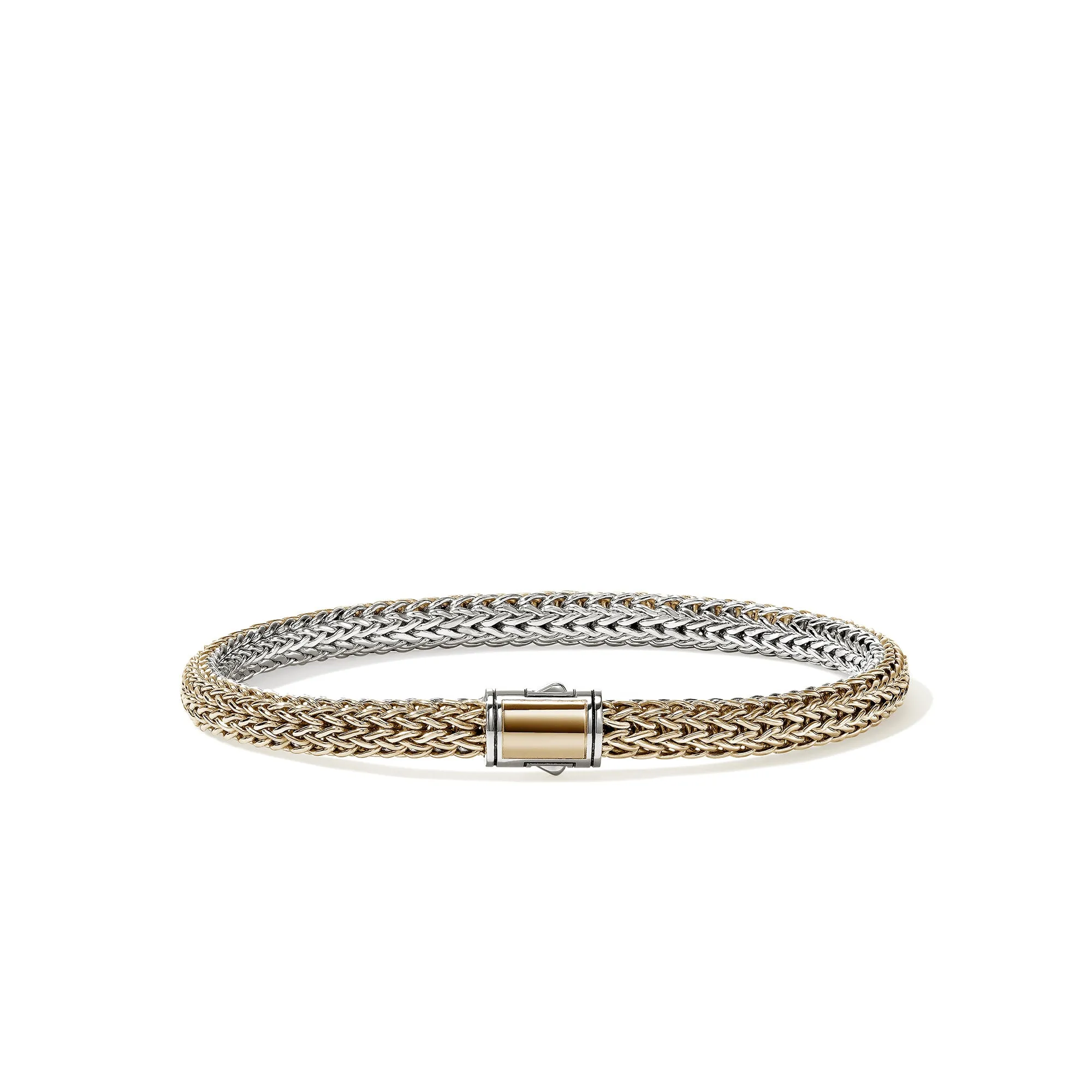 Icon Bracelet, Reversible, Gold, Sterling Silver, 5MM|BUZZ990096RV sold by John Hardy
