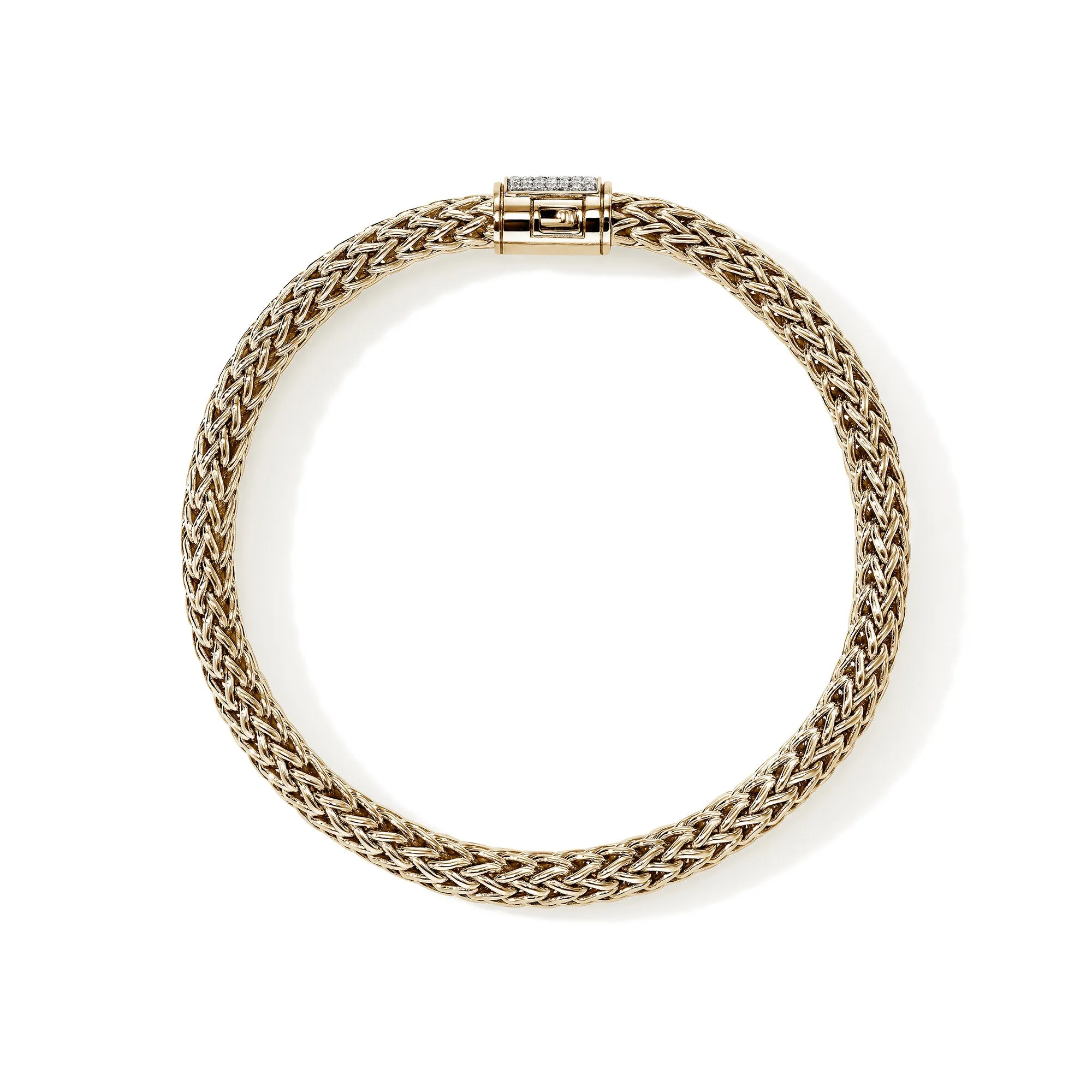 Icon Bracelet, Gold, Diamonds, 7.5MM|BUGGX9904002DI sold by John Hardy product image thumbnail 3