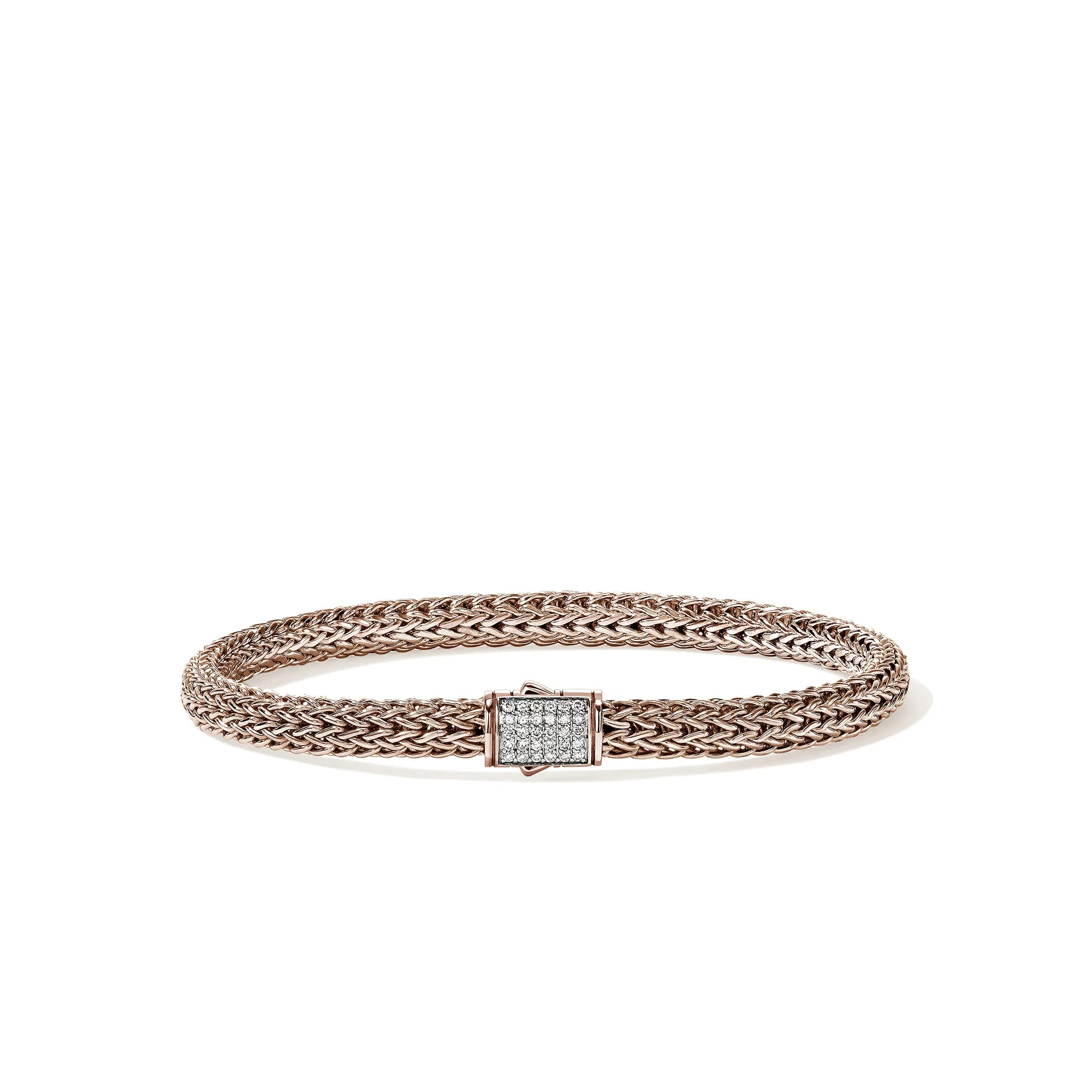 Icon Bracelet, Rose Gold, Diamonds, 5MM|BUGGX9900962RDI sold by John Hardy