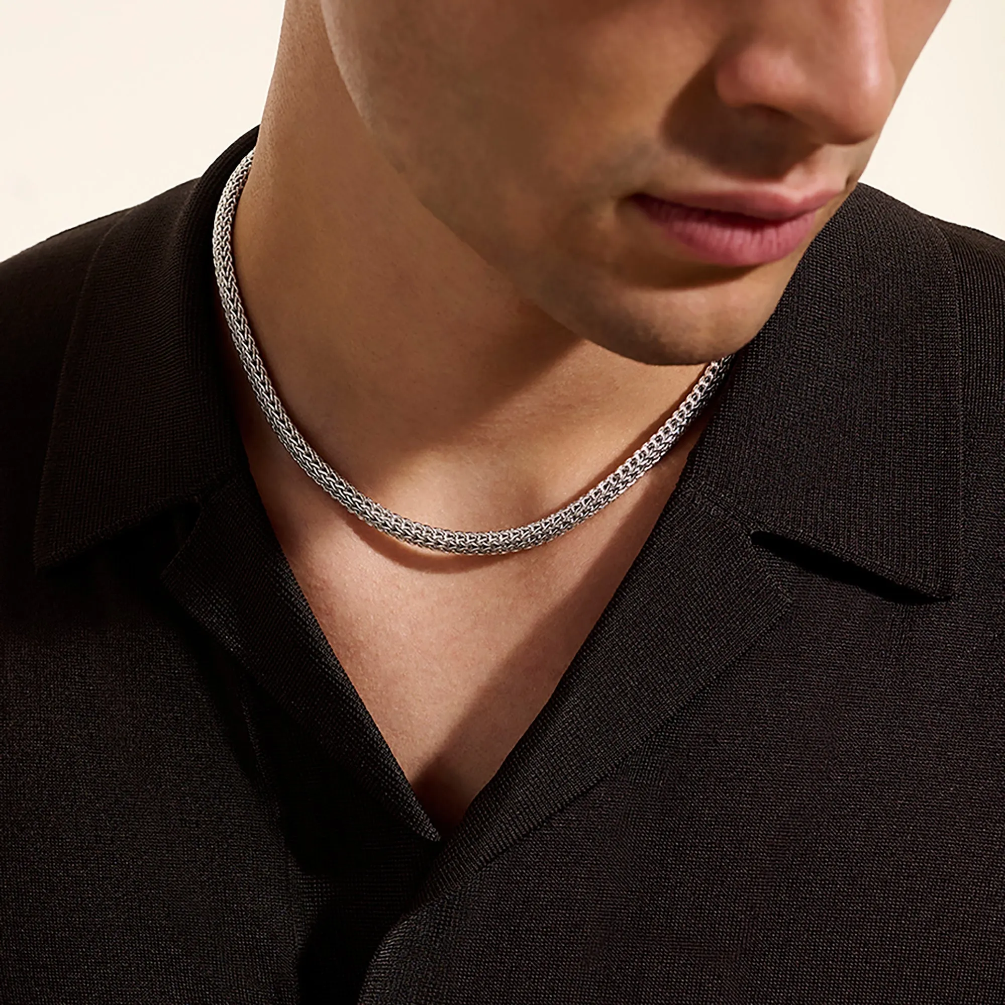 Icon Necklace, Sterling Silver, 6.5MM|NB990904 sold by John Hardy product image thumbnail 4