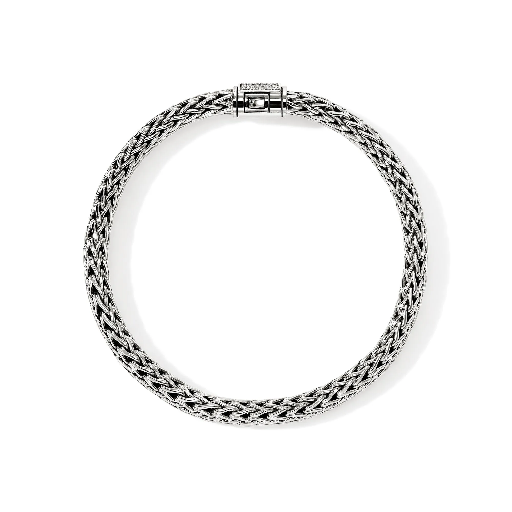 Icon Bracelet, Sterling Silver, Diamonds, 6.5MM|BUP9909042DI sold by John Hardy product image thumbnail 3