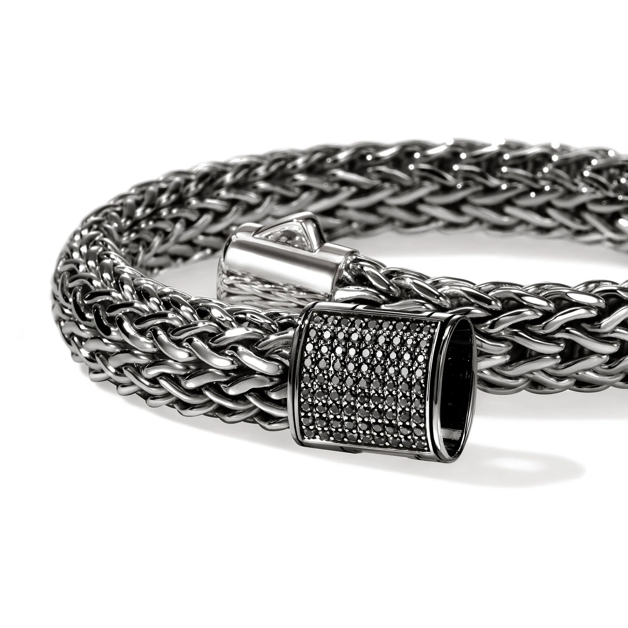 Icon Bracelet, Dark Silver, Gemstones, 10.5MM|BUS9994044BRDBLS sold by John Hardy product image thumbnail 2