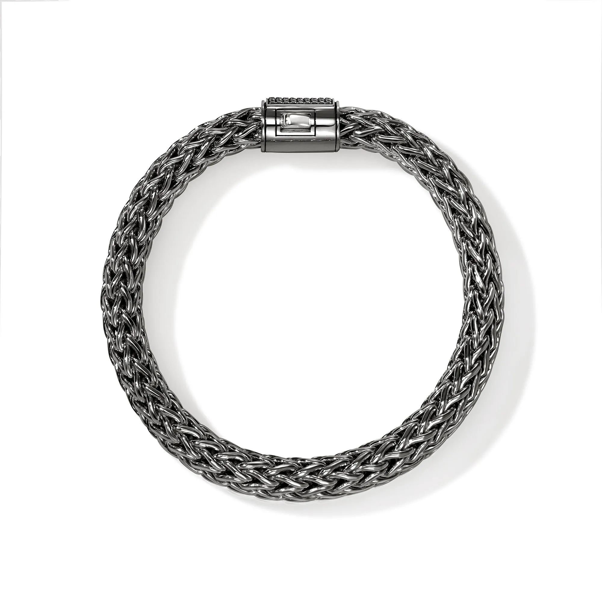 Icon Bracelet, Dark Silver, Gemstones, 10.5MM|BUS9994044BRDBLS sold by John Hardy product image thumbnail 3