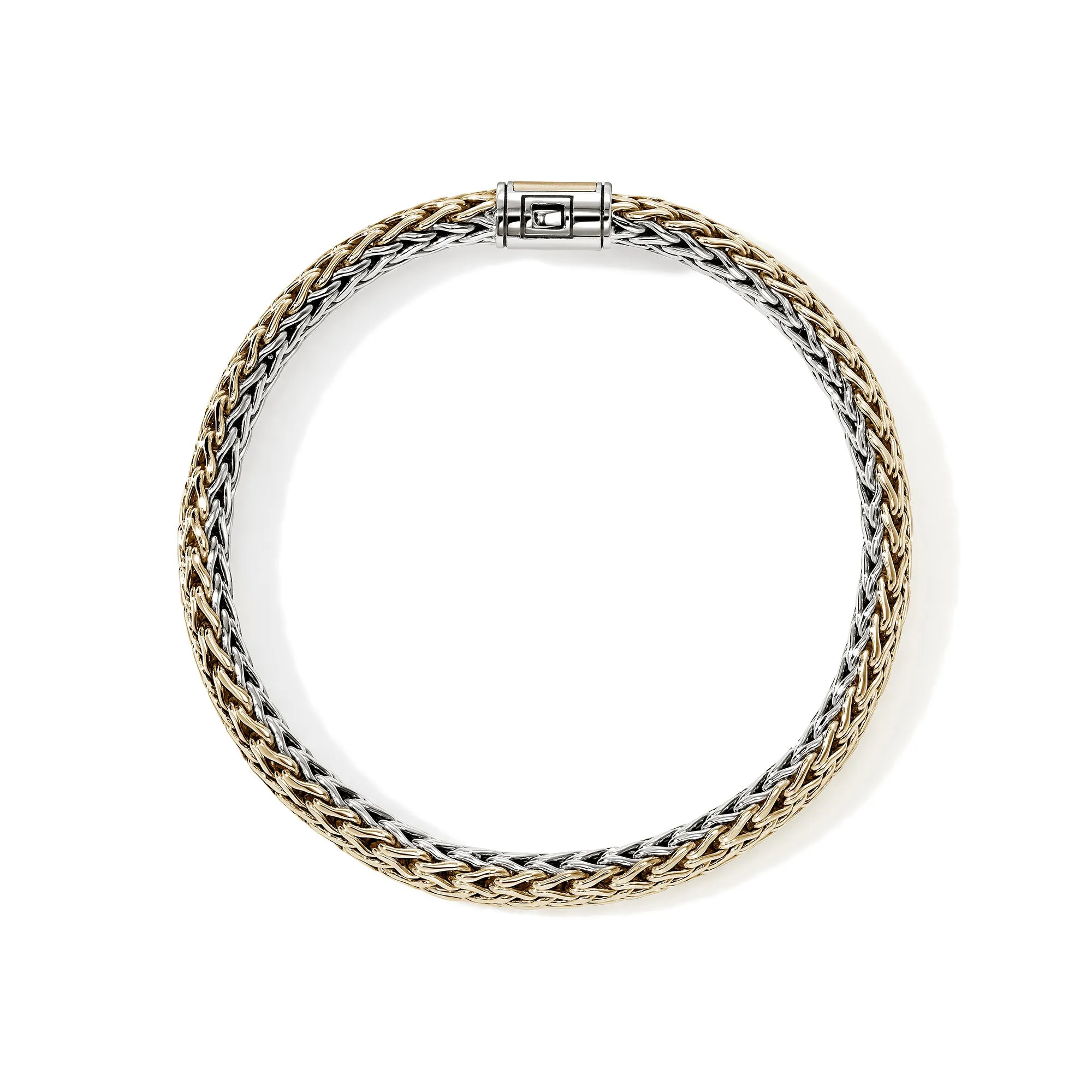 Icon Bracelet, Reversible, Gold, Sterling Silver, 6.5MM|BUZZ990904RV sold by John Hardy product image thumbnail 3