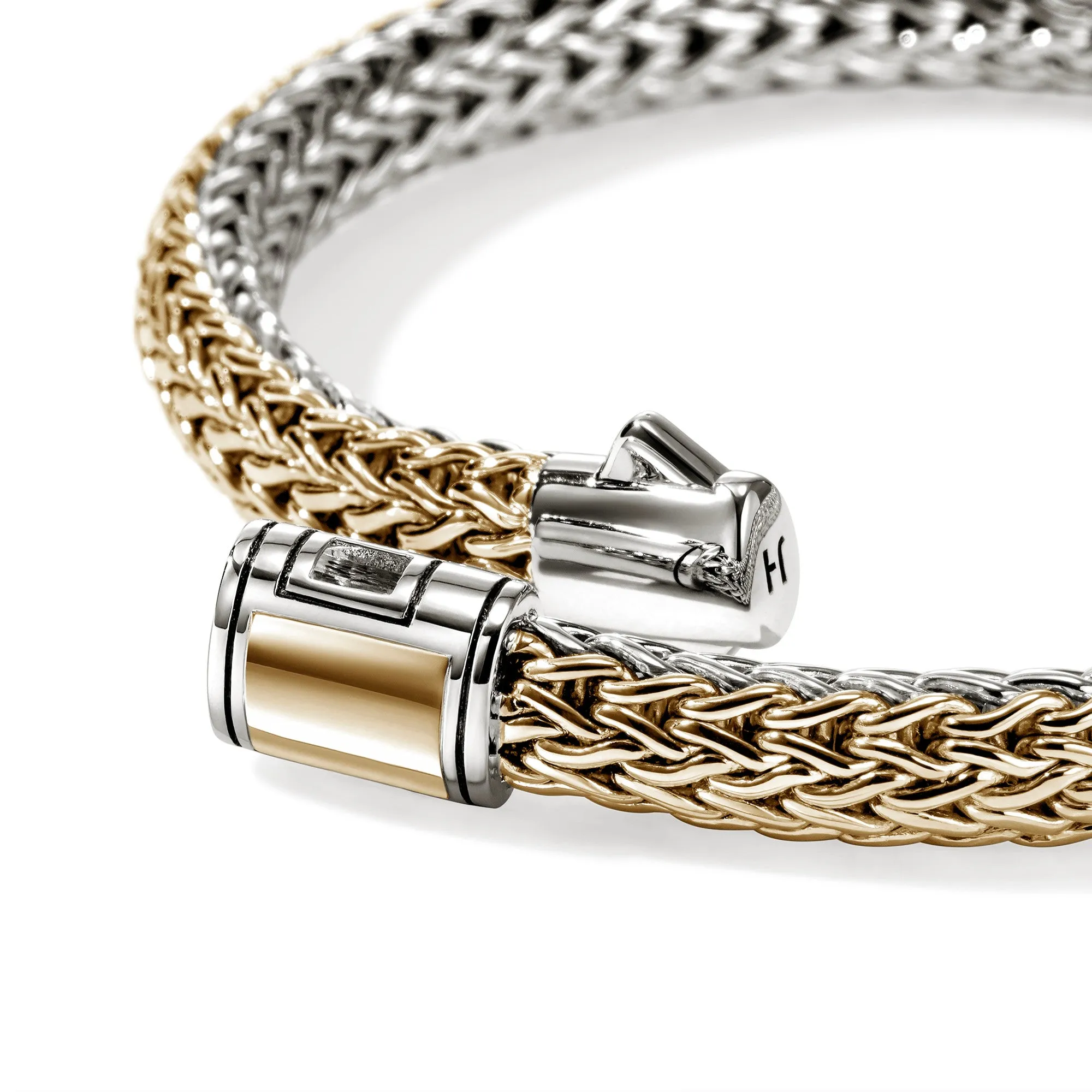 Icon Bracelet, Reversible, Gold, Sterling Silver, 6.5MM|BUZZ990904RV sold by John Hardy product image thumbnail 2