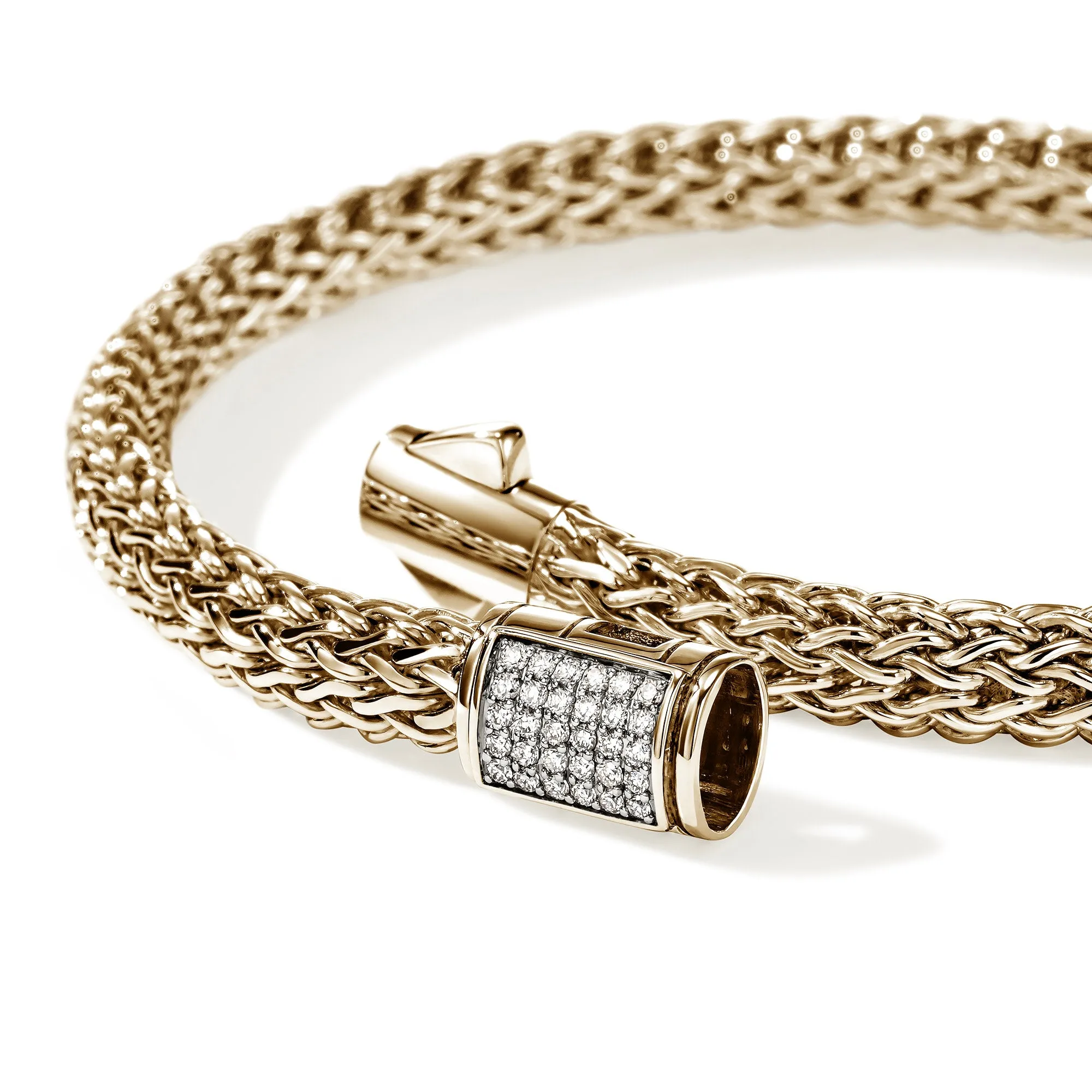 Icon Bracelet, Gold, Diamonds, 5MM|BUGGX9900962DI sold by John Hardy product image thumbnail 2