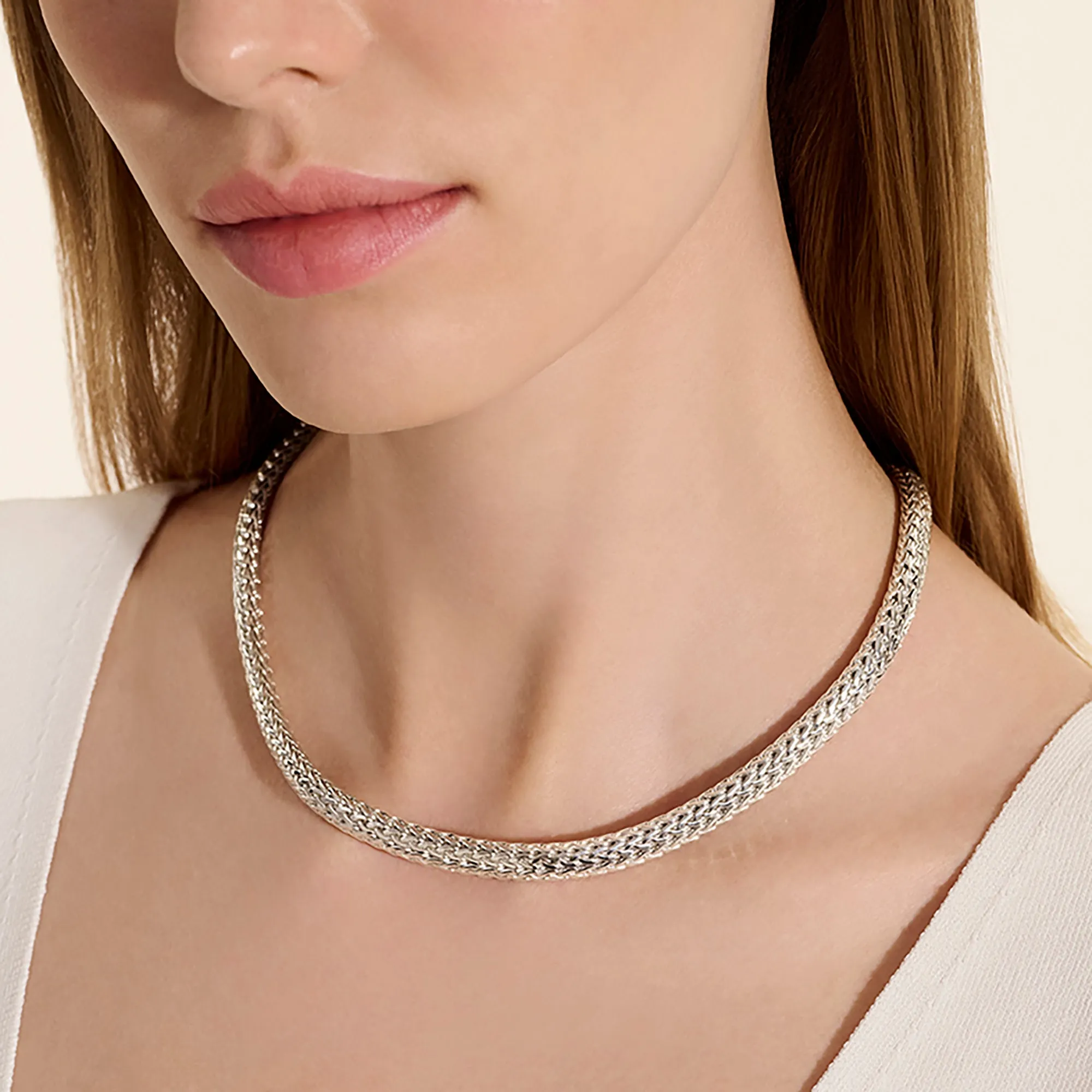 Icon Necklace, Sterling Silver, 7.5MM|NB990400 sold by John Hardy product image thumbnail 3