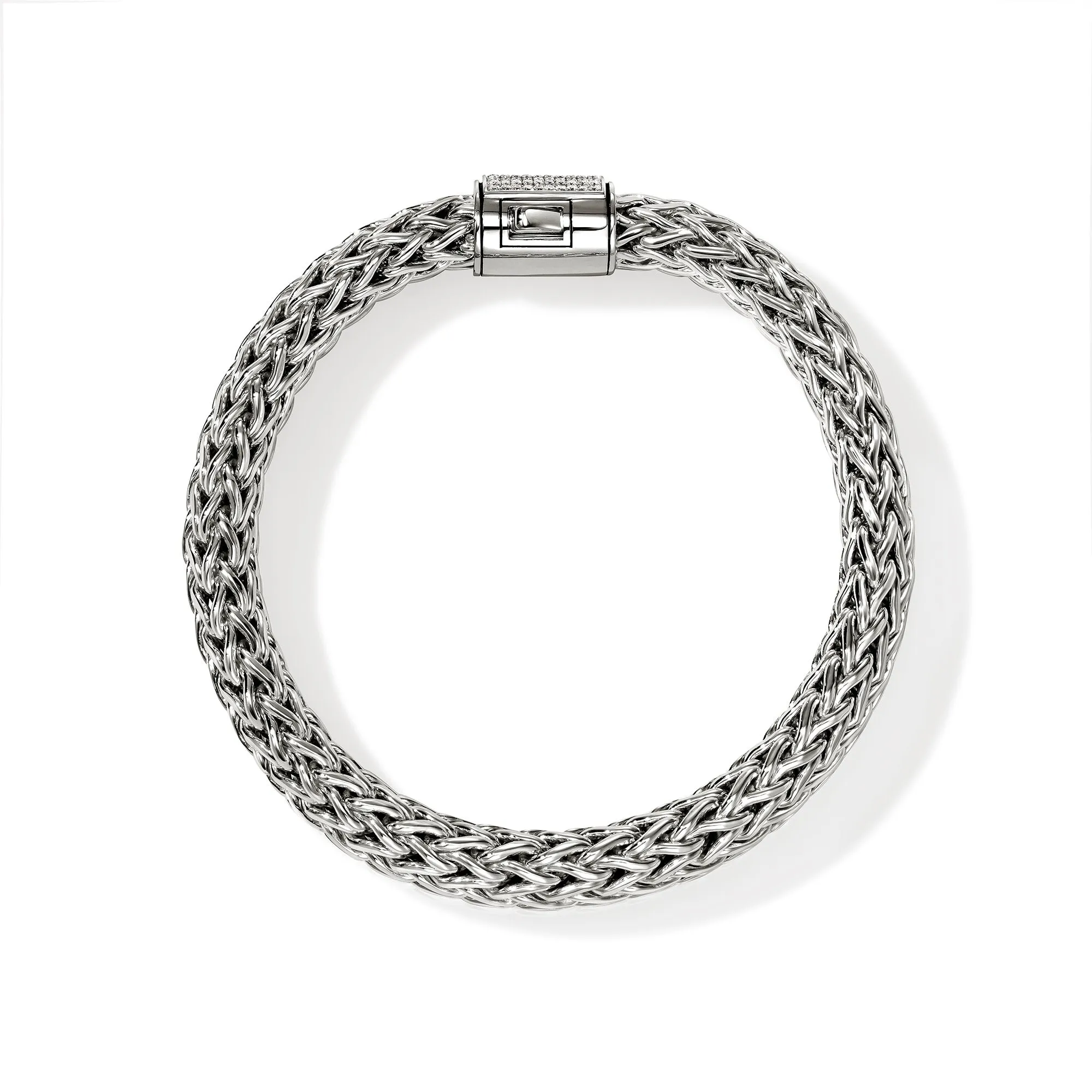 Icon Bracelet, Sterling Silver, Diamonds, 10.5MM|BUP9994042DI sold by John Hardy product image thumbnail 3