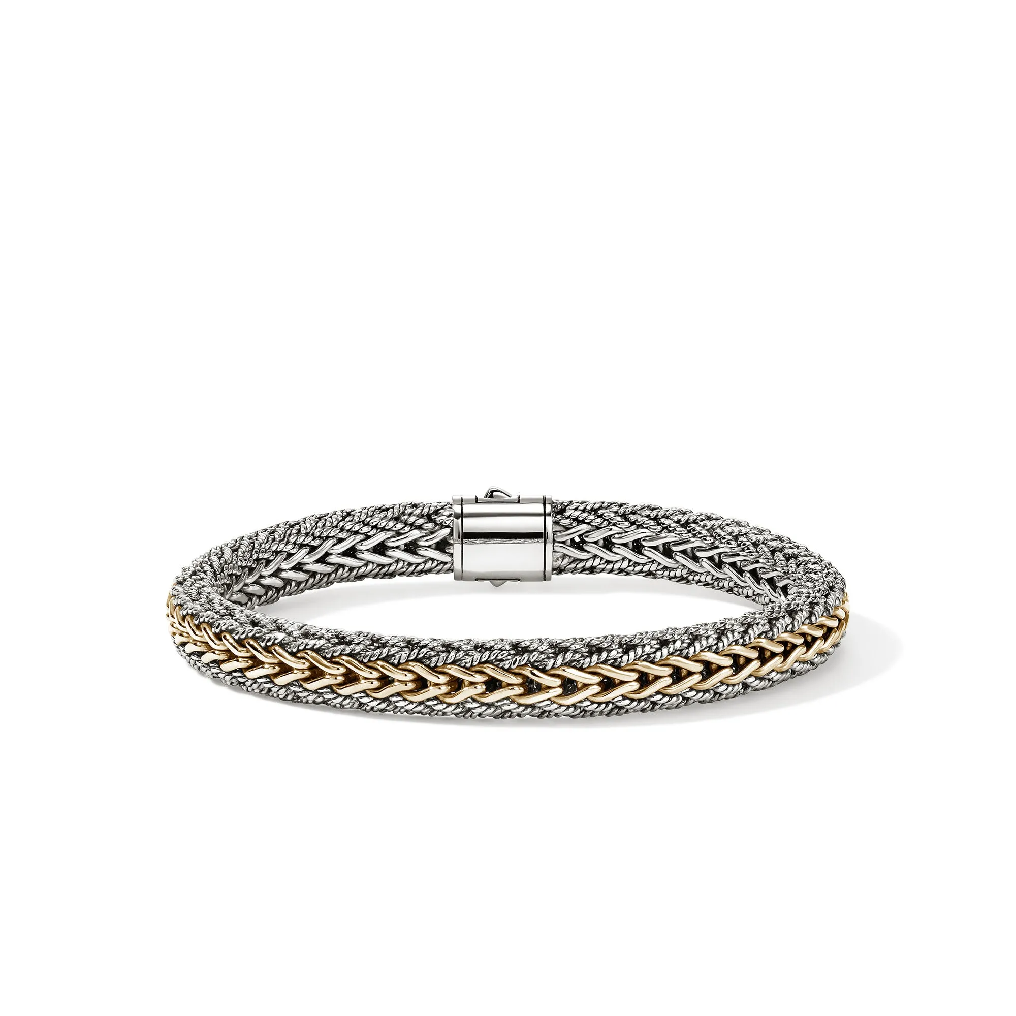 Icon Bracelet, Reversible, Gold, Sterling Silver, 7.5MM|BUZZ990401RV sold by John Hardy product image thumbnail 4