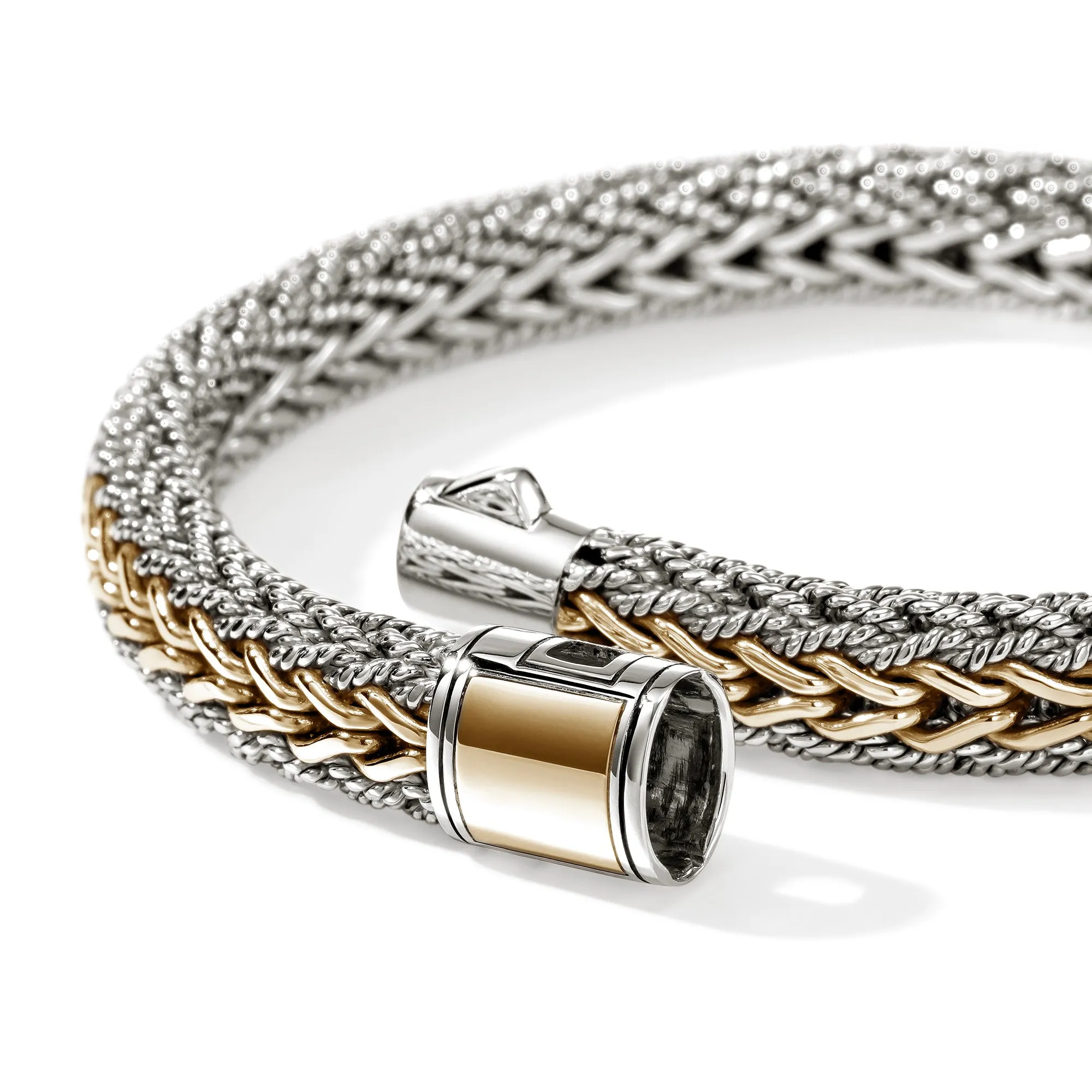 Icon Bracelet, Reversible, Gold, Sterling Silver, 7.5MM|BUZZ990401RV sold by John Hardy product image thumbnail 2