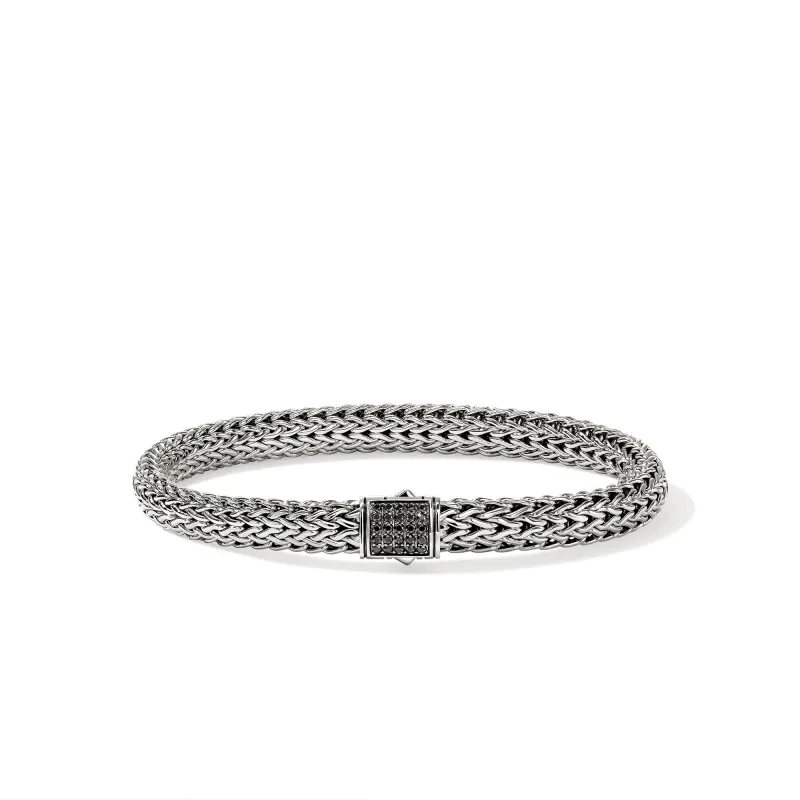 Icon Bracelet, Sterling Silver, Gemstones, 6.5MM|BUS9909044BLS sold by John Hardy