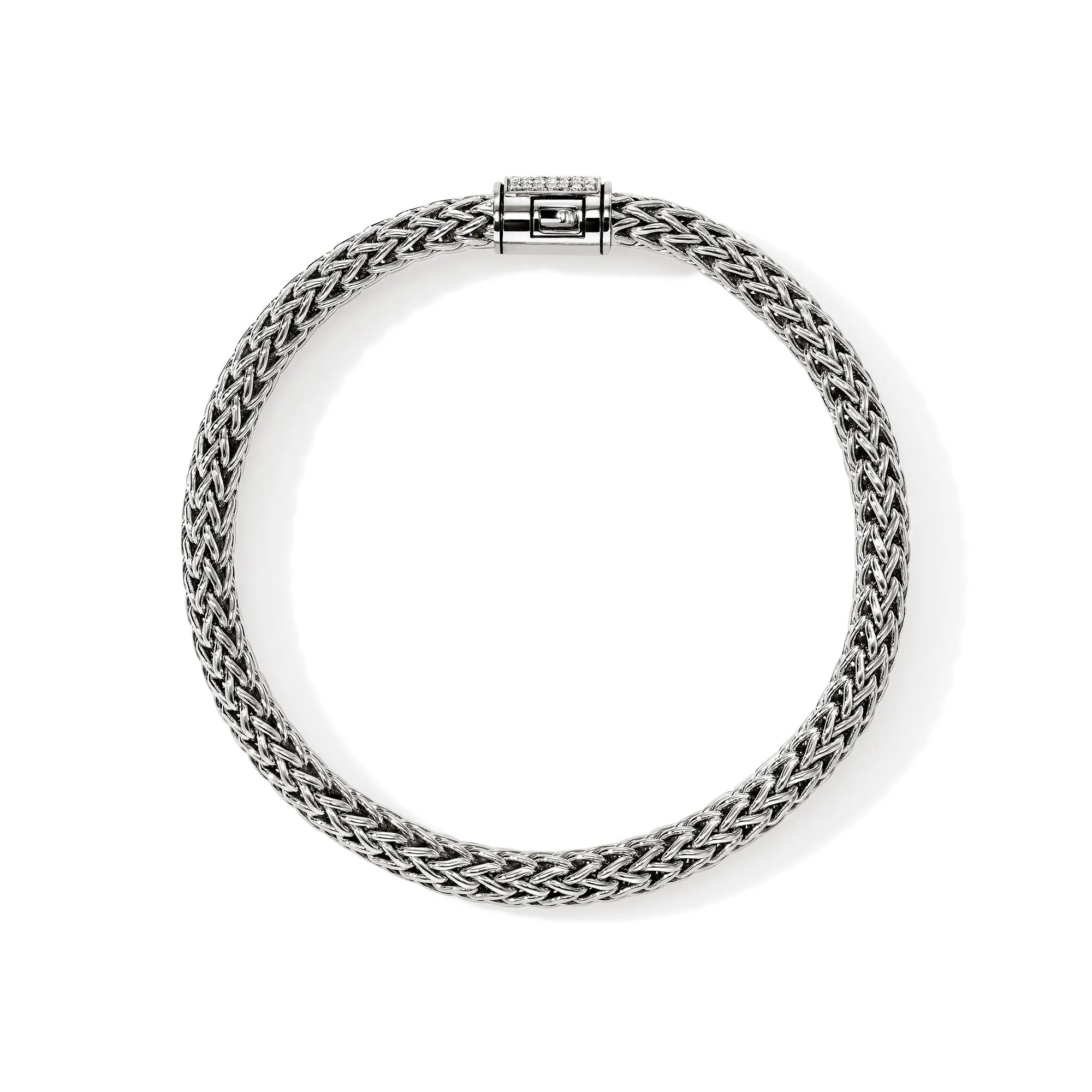 Icon Bracelet, Sterling Silver, Diamonds, 7.5MM|BUP9904002DI sold by John Hardy product image thumbnail 3