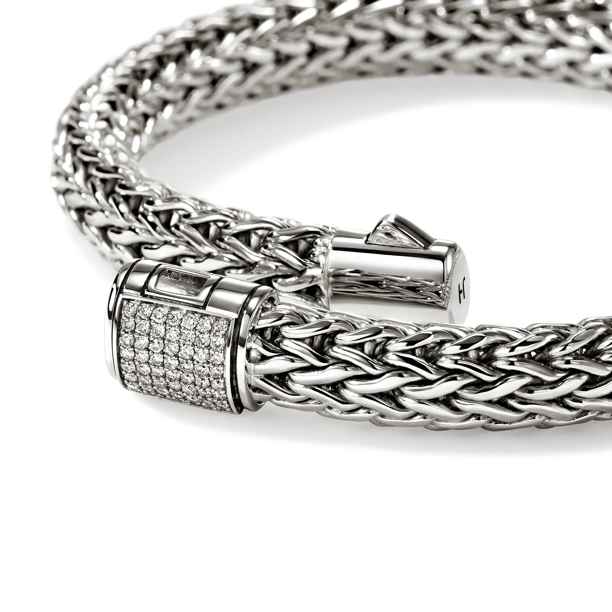 Icon Bracelet, Sterling Silver, Diamonds, 7.5MM|BUP9904002DI sold by John Hardy product image thumbnail 2
