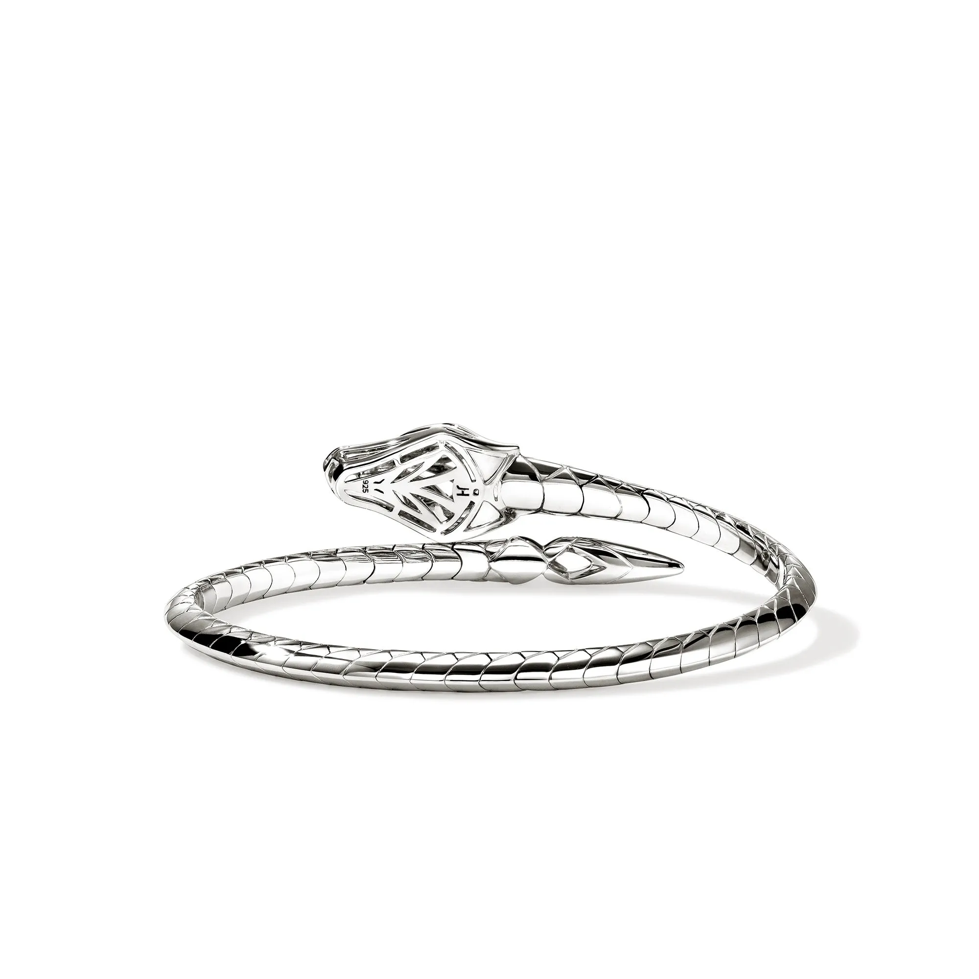 Naga Flex Cuff, Sterling Silver, Diamonds, Blue Sapphires|CBP603682BSPDI sold by John Hardy product image thumbnail 5