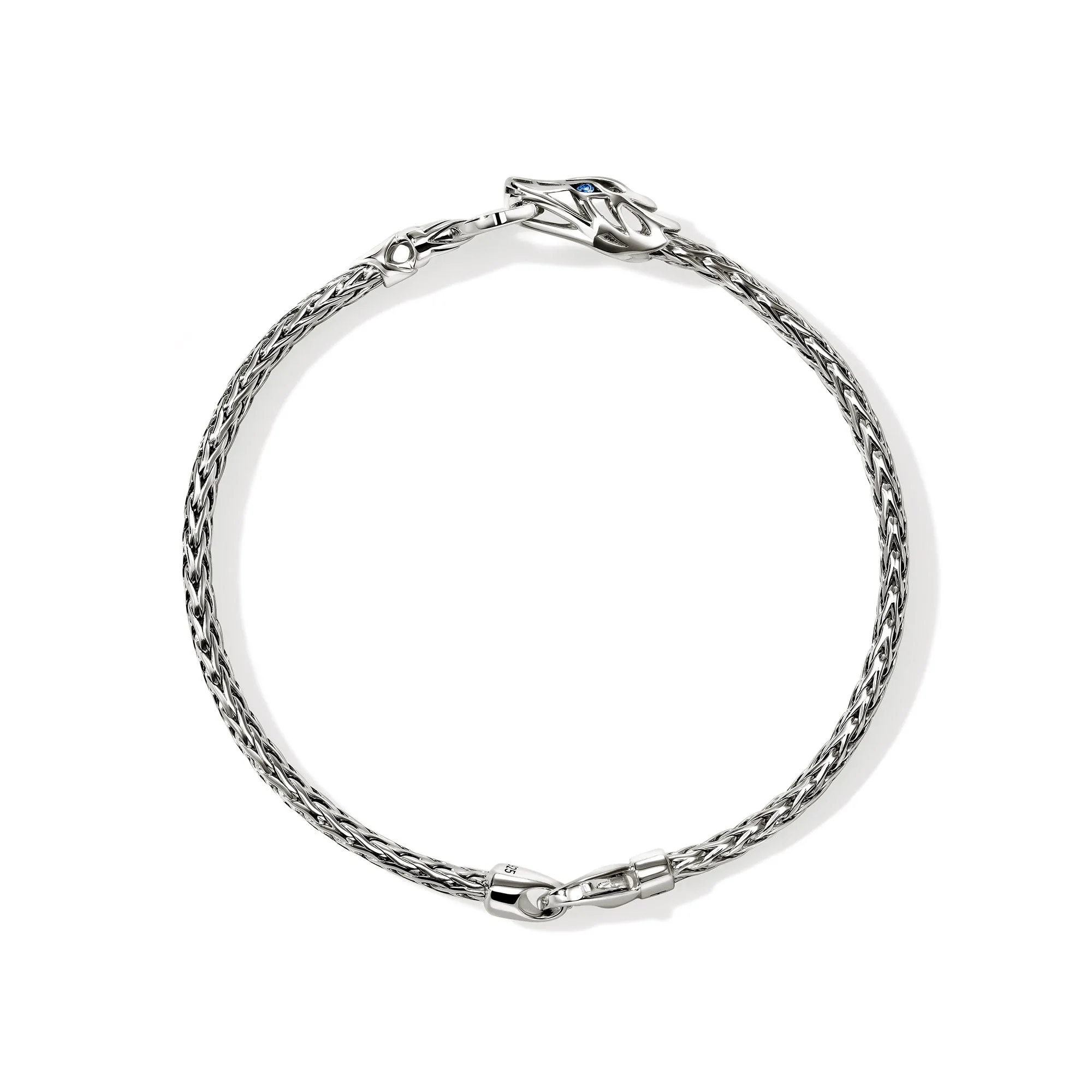 Naga Bracelet, Sterling Silver, Blue Sapphires, 3.5MM|BUS603754BSP sold by John Hardy product image thumbnail 3