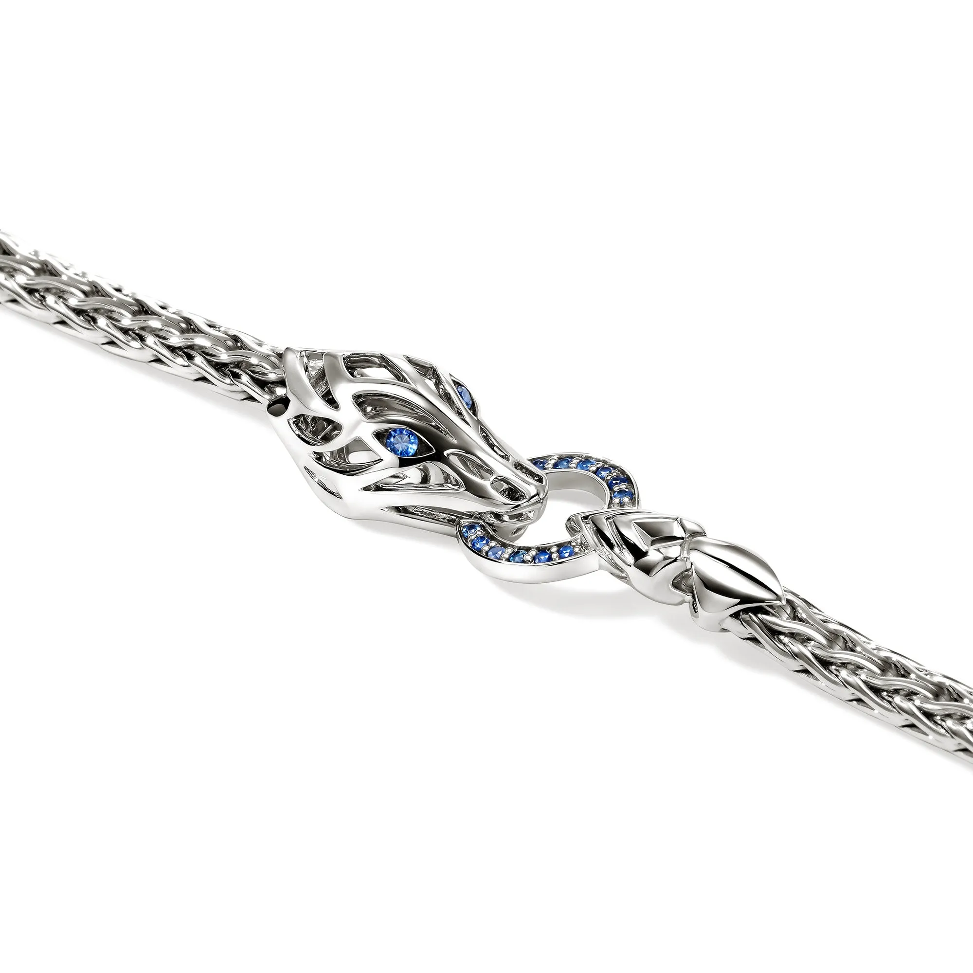 Naga Bracelet, Sterling Silver, Blue Sapphires, 3.5MM|BUS603754BSP sold by John Hardy product image thumbnail 2