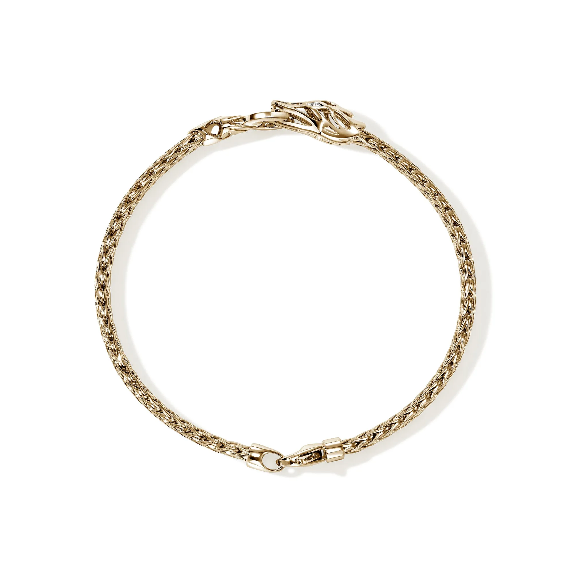 Naga Bracelet, Gold, Diamonds, 3.5MM|BUGGX603752DI sold by John Hardy product image thumbnail 3