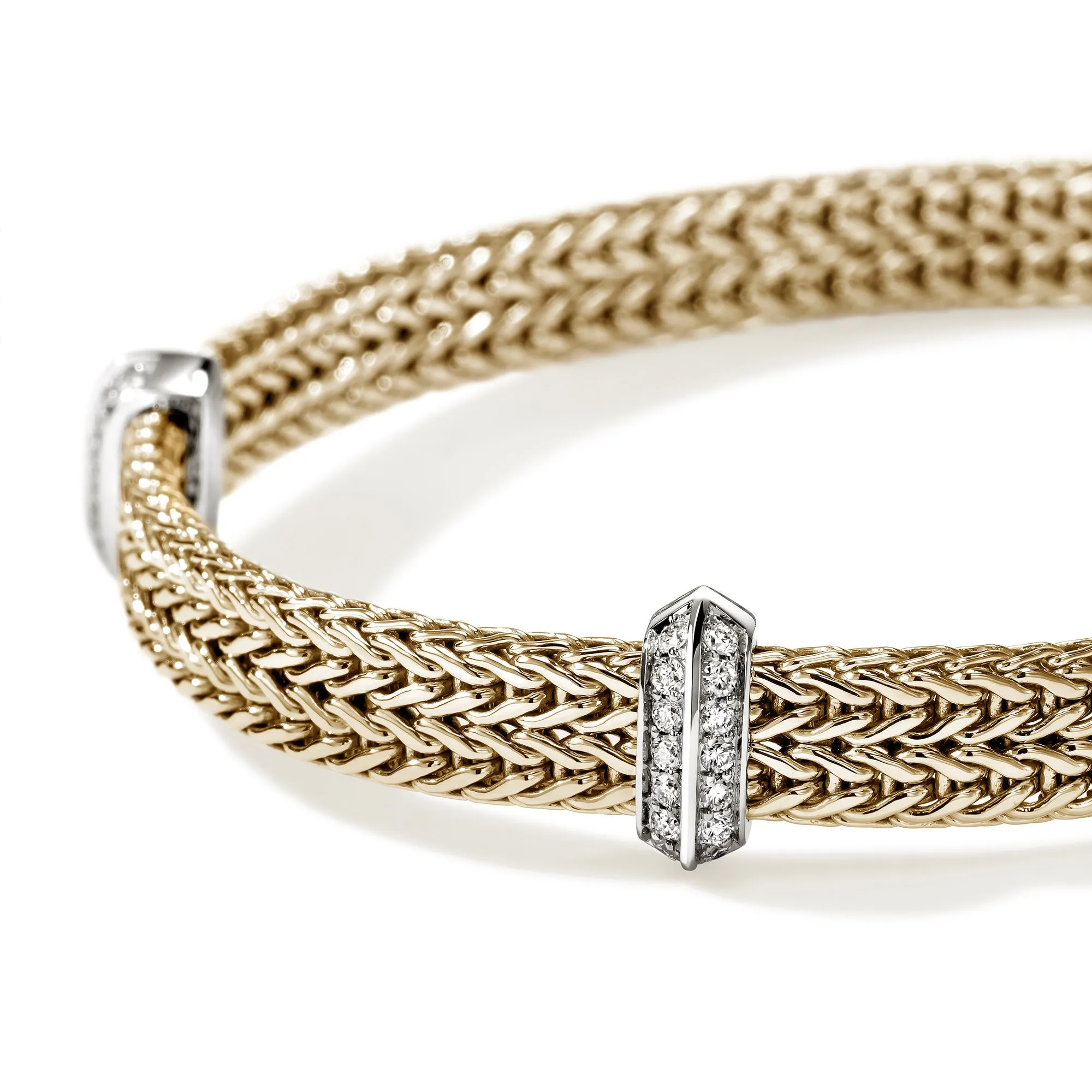 Icon Link Bracelet, Gold, Diamonds, 6MM|BUGGX989792DI sold by John Hardy product image thumbnail 2