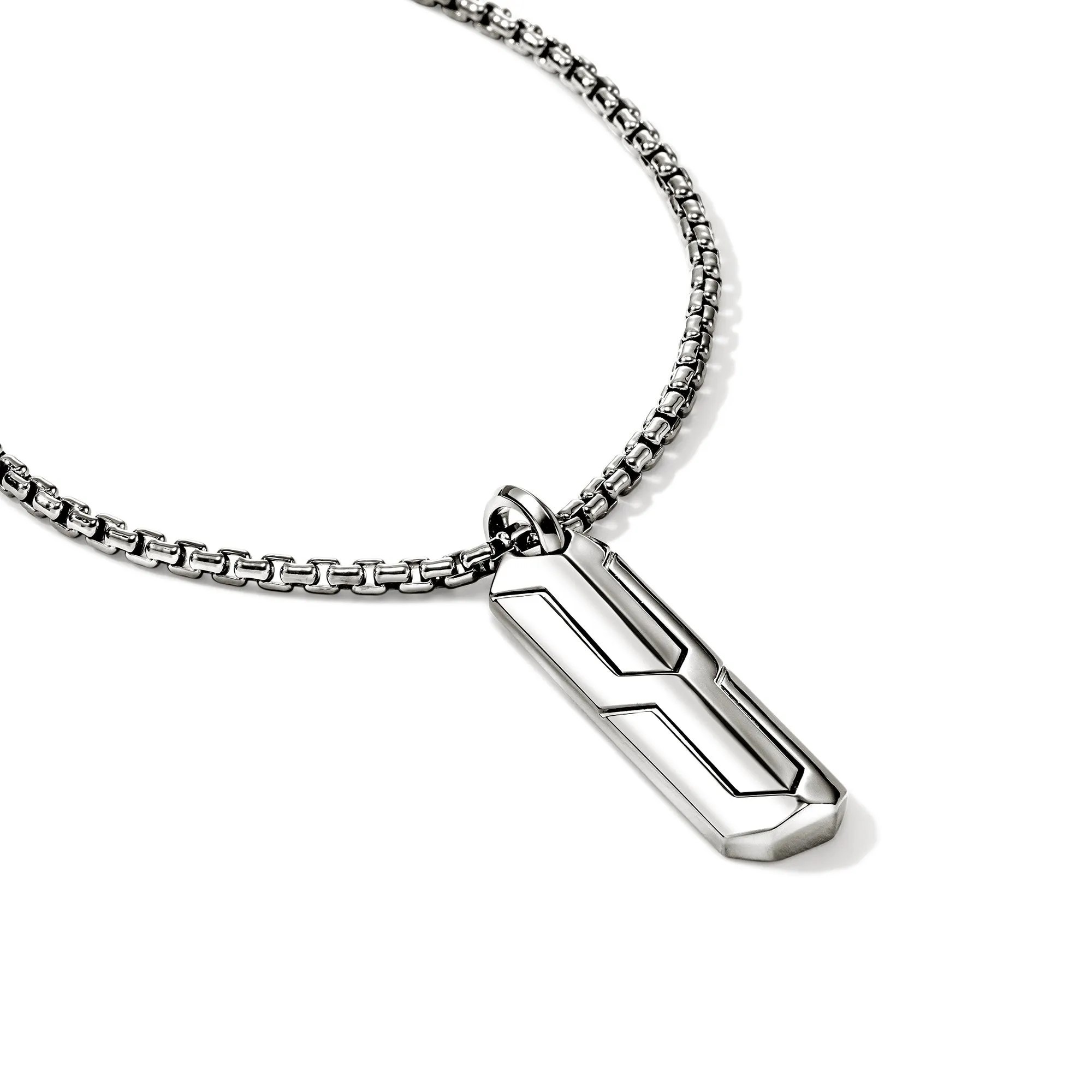 Icon 50 Tag Pendant Necklace, Sterling Silver|NM98955 sold by John Hardy product image thumbnail 2