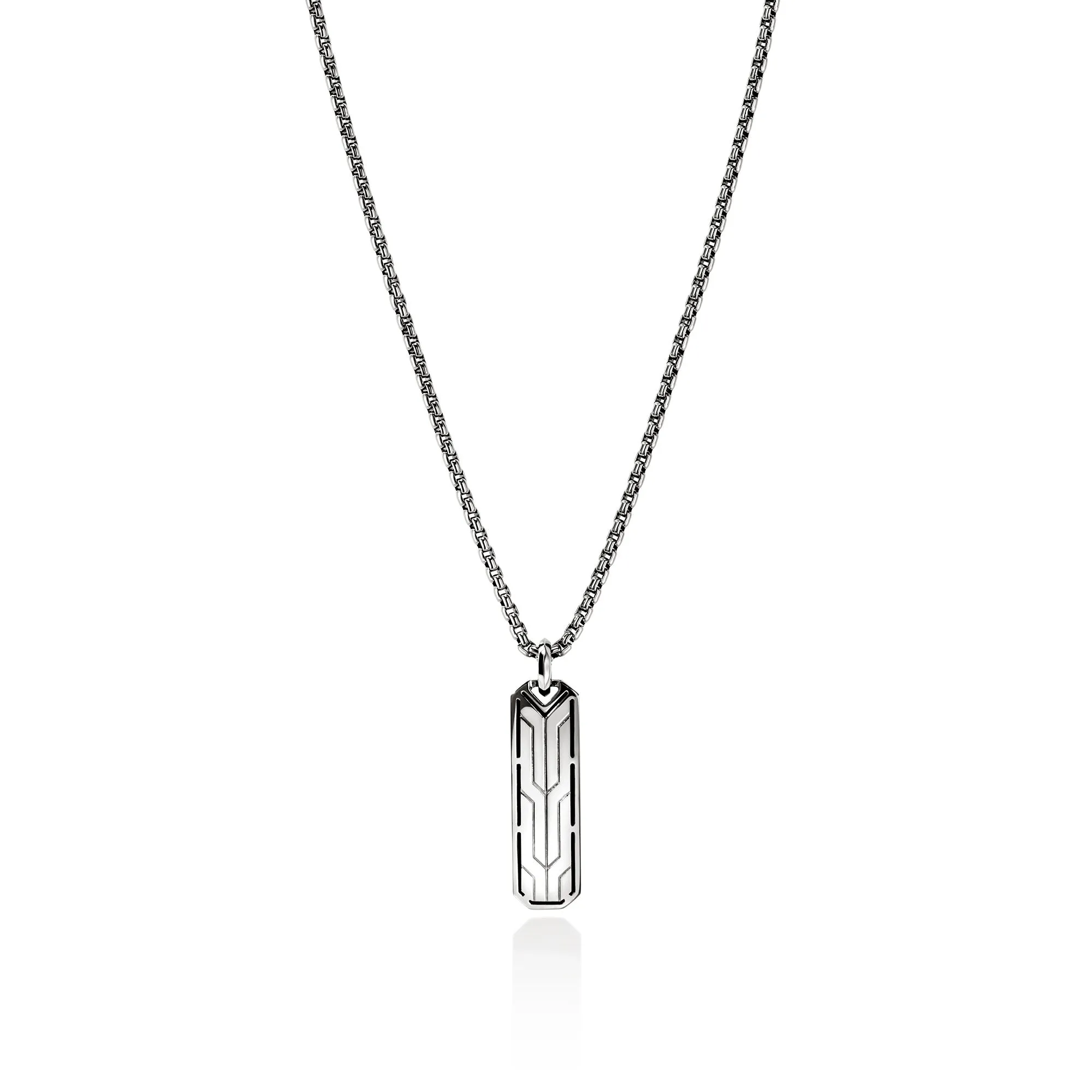 Icon 50 Tag Pendant Necklace, Sterling Silver|NM98955 sold by John Hardy product image thumbnail 3