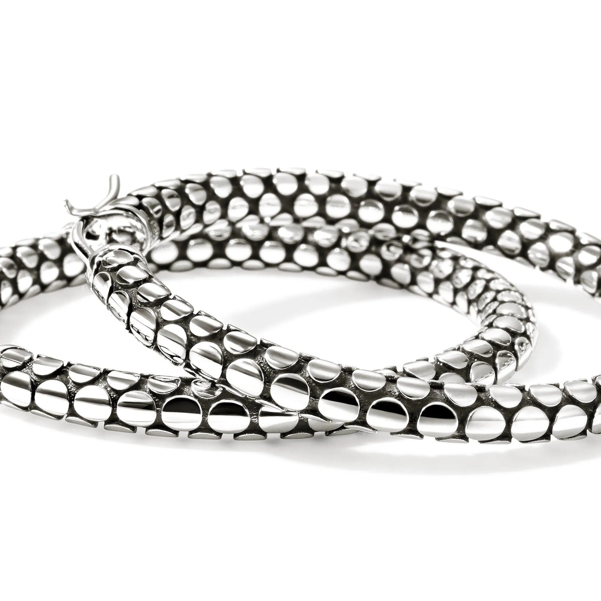 Dot Hoop Earrings, Sterling Silver, 37MM|EB30177 sold by John Hardy product image thumbnail 2