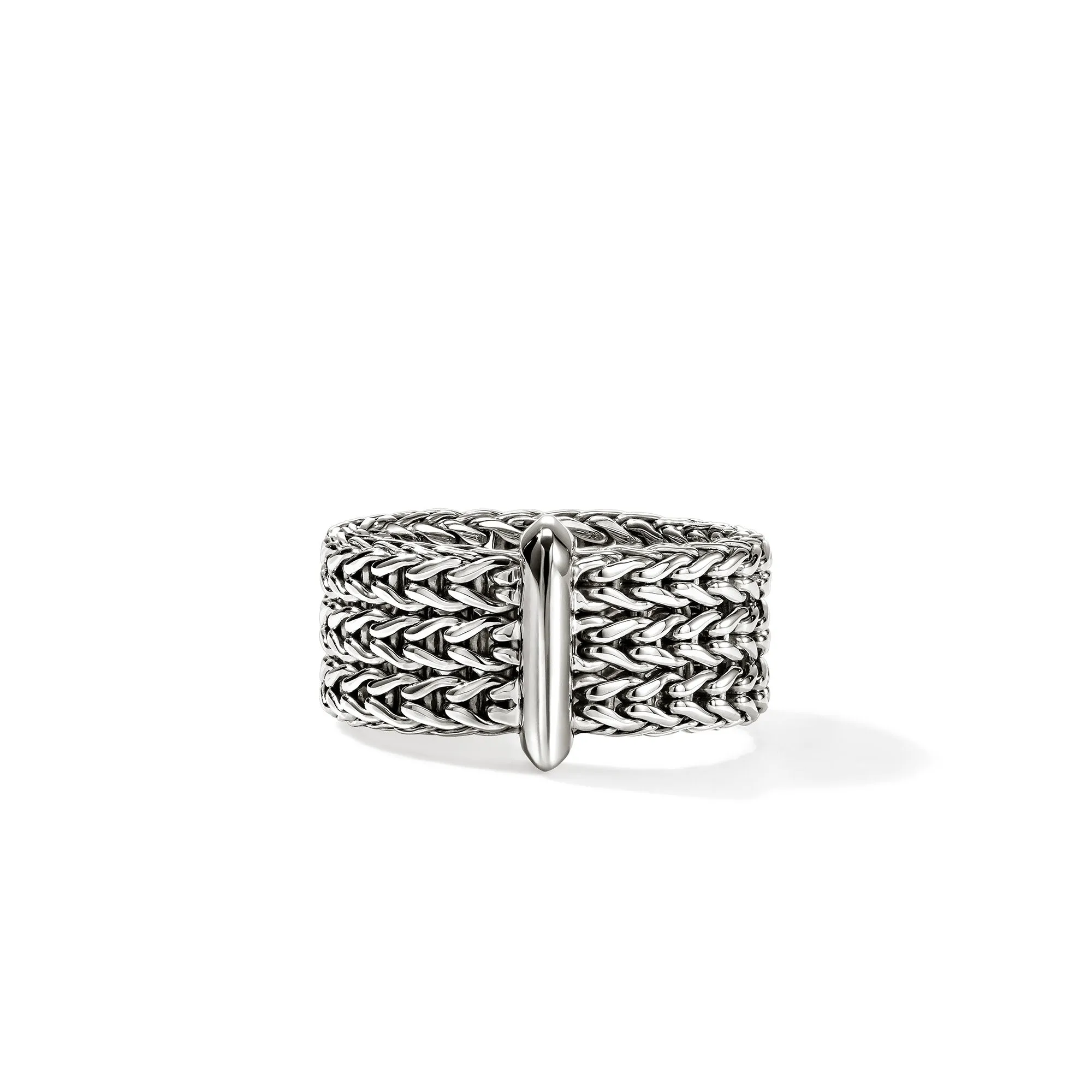 Icon Link Bar Ring, Sterling Silver, 9MM|RB98953 sold by John Hardy
