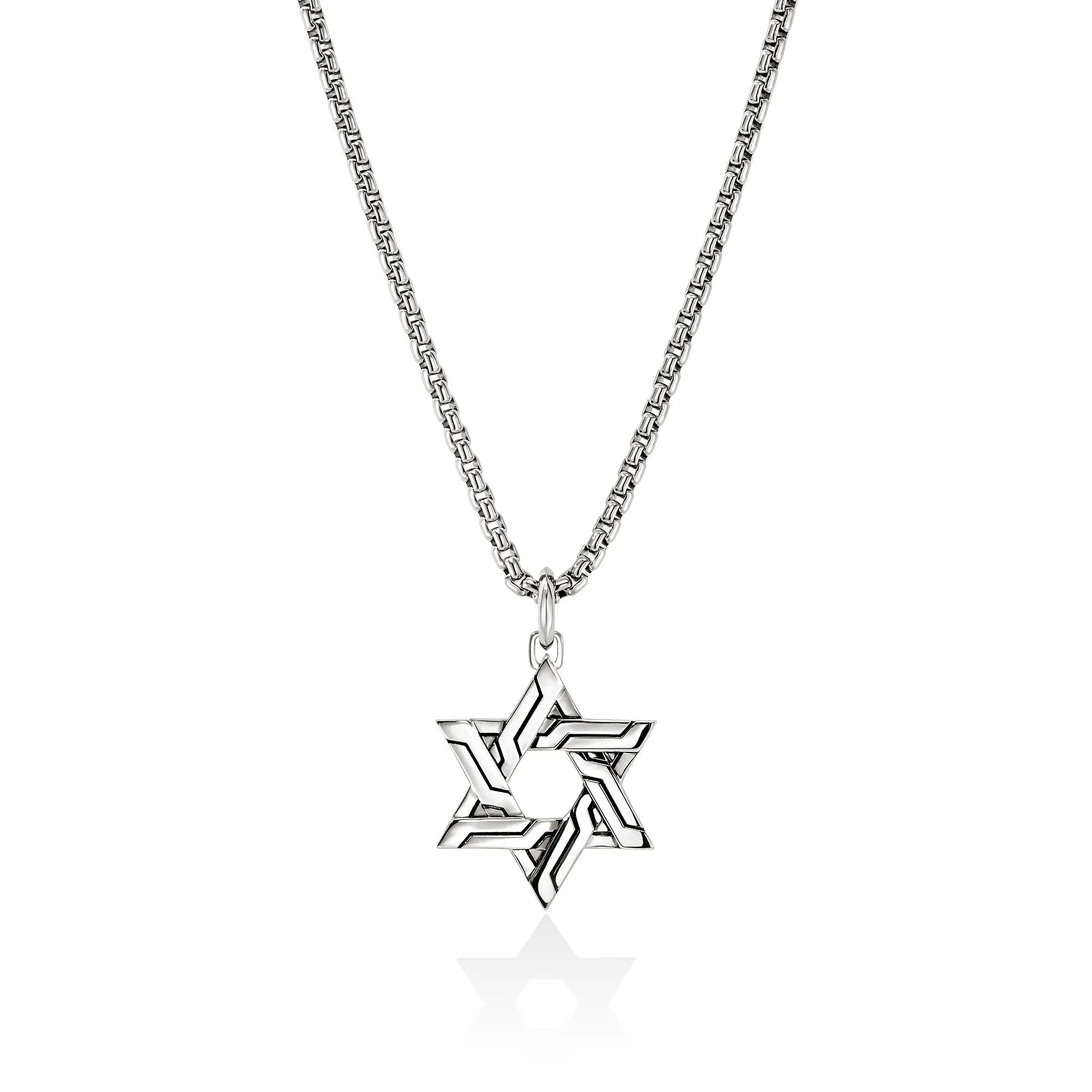 Icon 50 Star of David Pendant Necklace, Sterling Silver|NM989488 sold by John Hardy