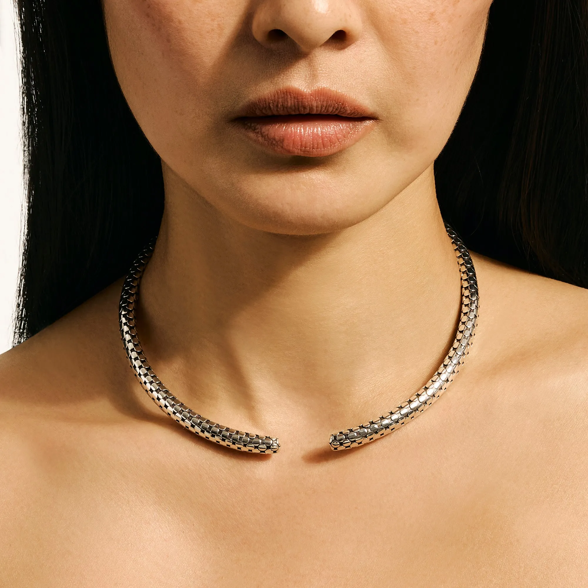 Dot Flex Choker, Sterling Silver|NB30174 sold by John Hardy product image thumbnail 4