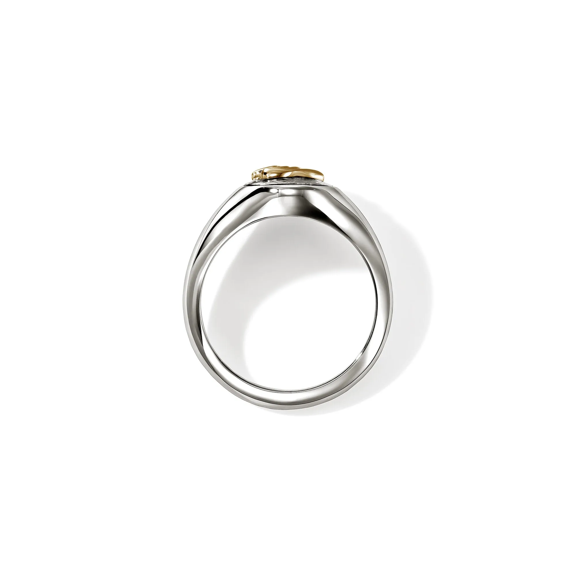 Wave Signet Ring, Gold, Sterling Silver|RMZZ98852 sold by John Hardy product image thumbnail 4